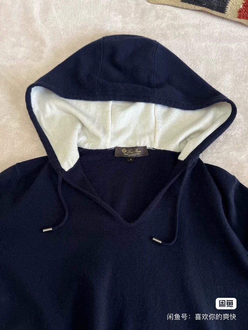 Loro Piana LORO PIANA Capsule series cashmere cap sweater Size S / US 4 / IT 40 - 6 Thumbnail