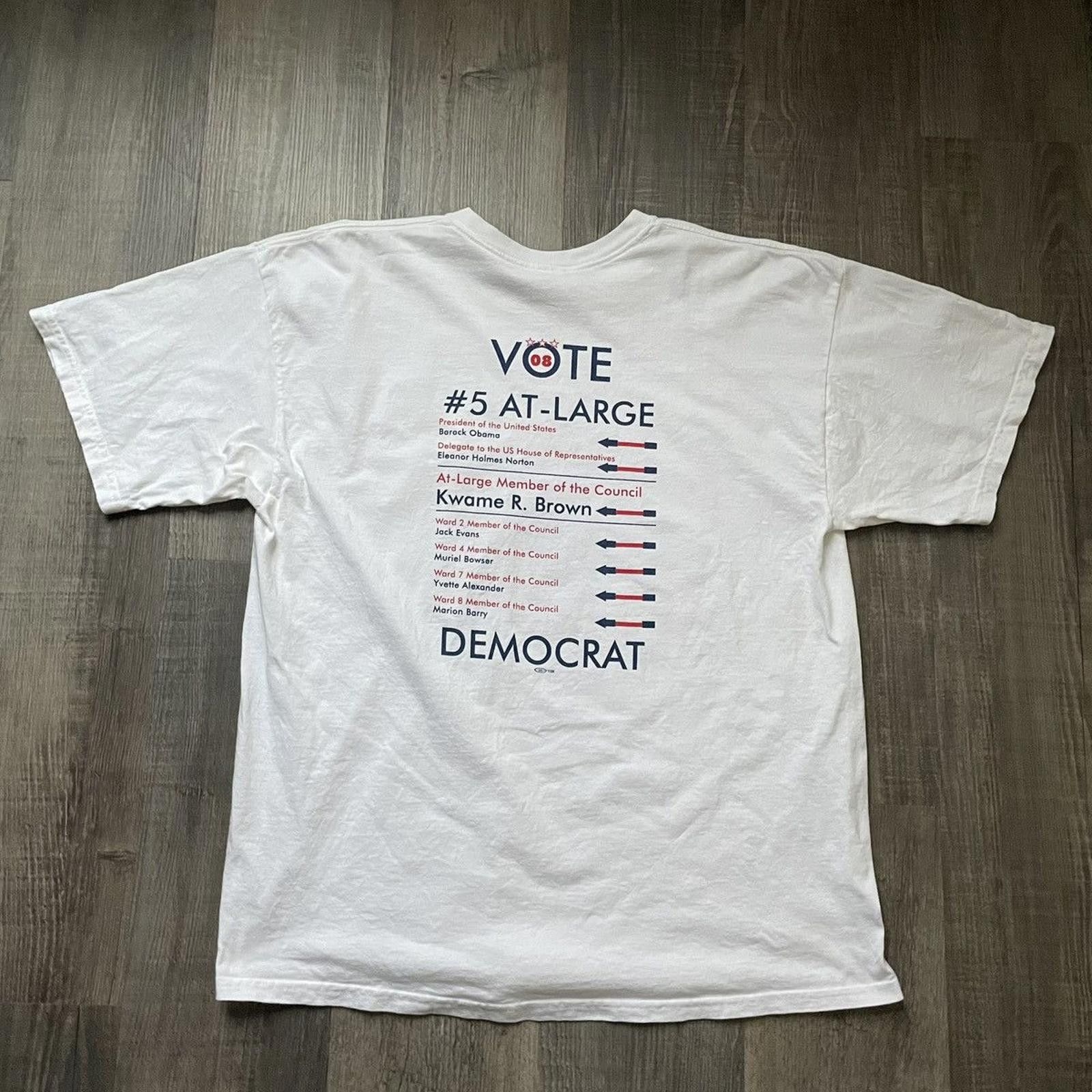 Gildan GILDAN • VNTG "Obama" Pre-Shrunk Tee (XL) Size US XL / EU 56 / 4 - 7 Thumbnail