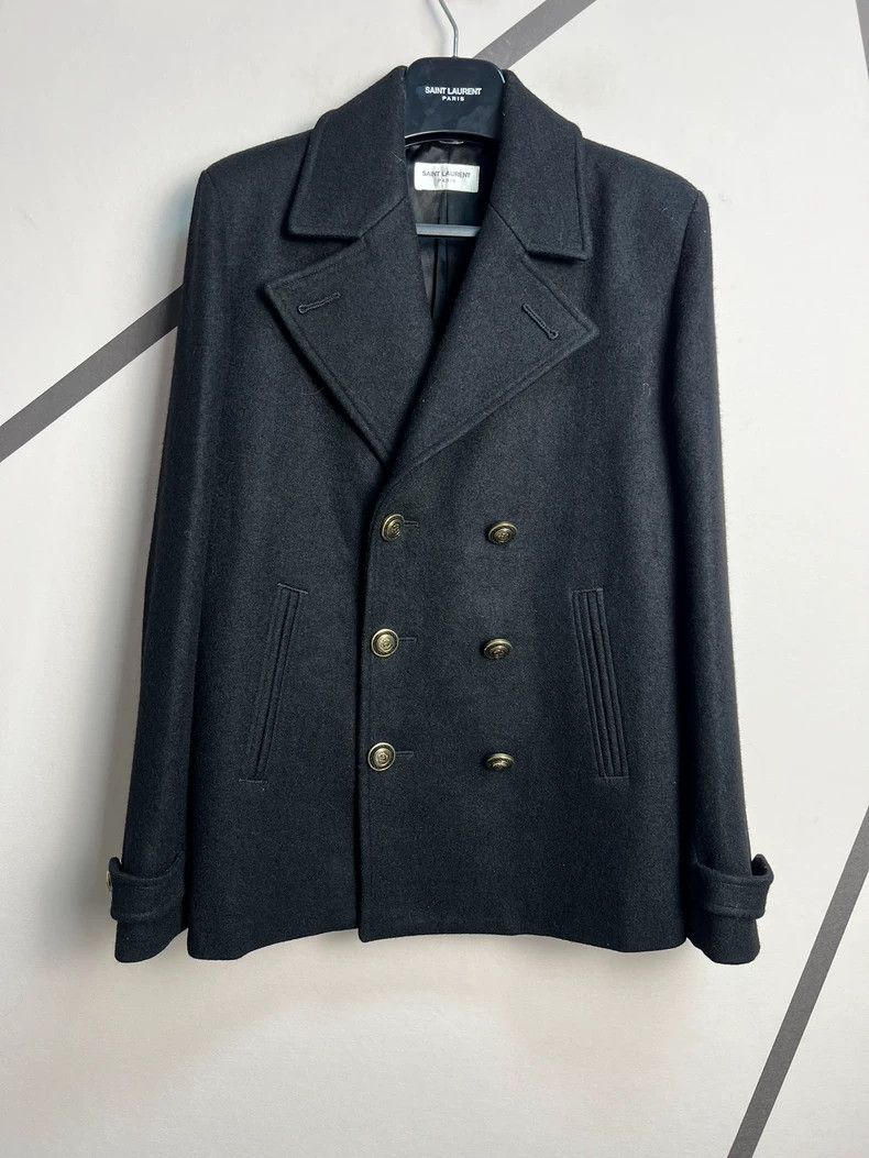 Saint Laurent Paris Saint Laurent Paris Fall/Winter 20 Pirate Button Black Dou Size US S / EU 44-46 / 1 - 1 Thumbnail
