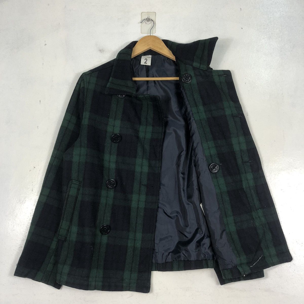 Japanese Brand TARTAN DUFFLE COAT Size M / US 6-8 / IT 42-44 - 9 Thumbnail