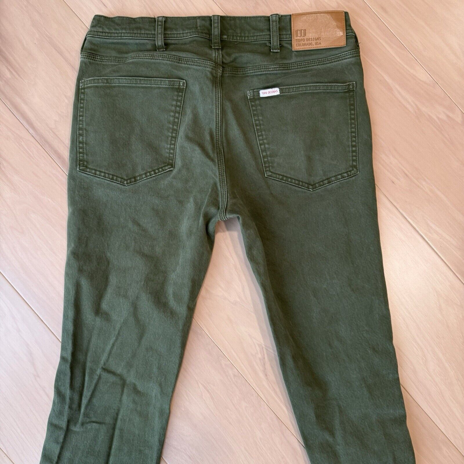 Topo Designs Topo Designs Pants 32 Green Chino Minimalist Denver Size US 32 / EU 48 - 6 Thumbnail