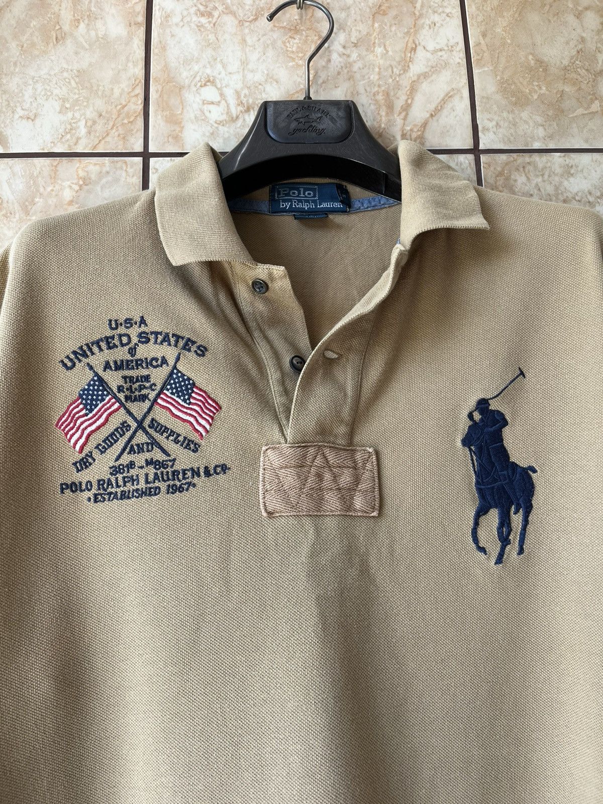Polo Ralph Lauren Vintage USED Polo Ralph Lauren polo Size US M / EU 48-50 / 2 - 2 Thumbnail