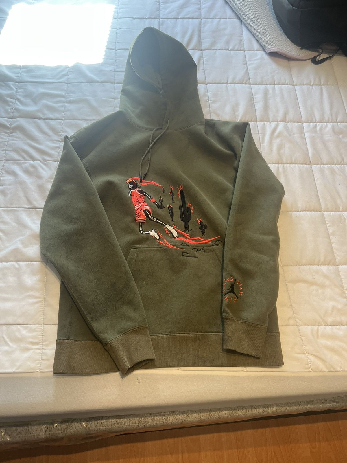 Nike × Travis Scott Travis Scott Jordan suede hoodie Size US S / EU 44-46 / 1 - 2 Thumbnail
