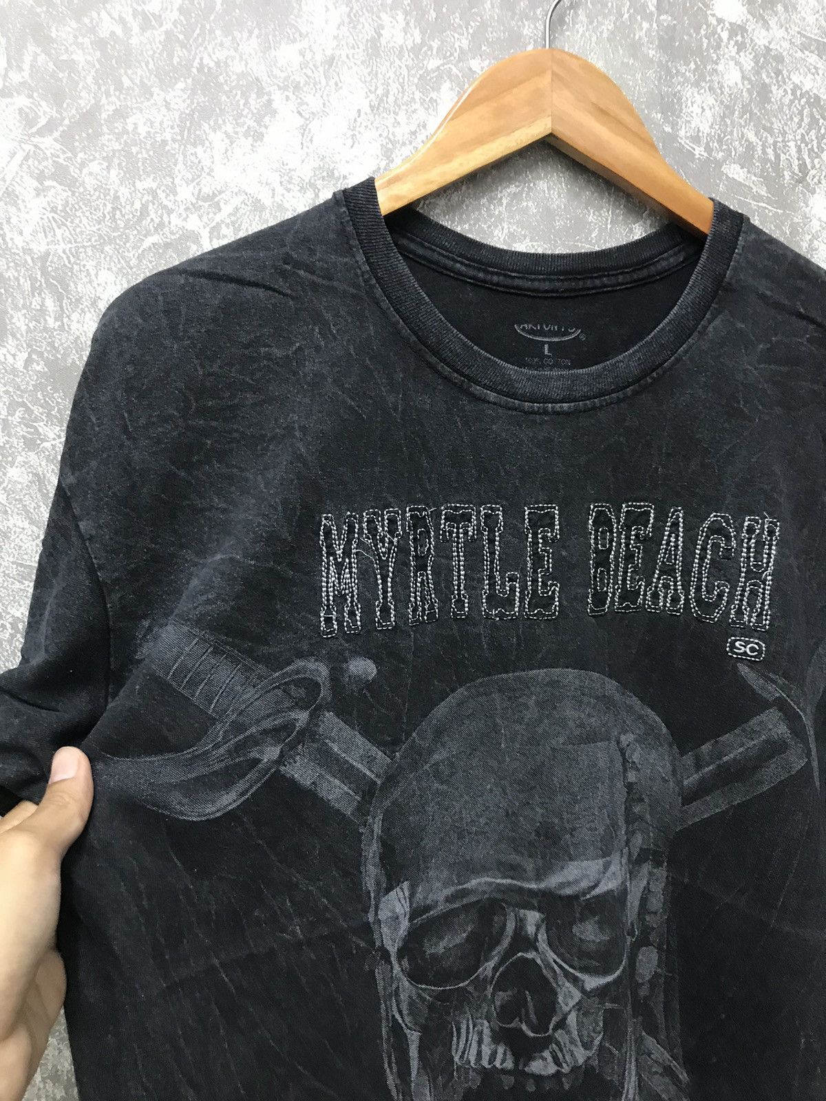 Affliction × Ed Hardy × Southpole Affliction Southpole Skull Y2K Graphic Tee Size US L / EU 52-54 / 3 - 2 Thumbnail