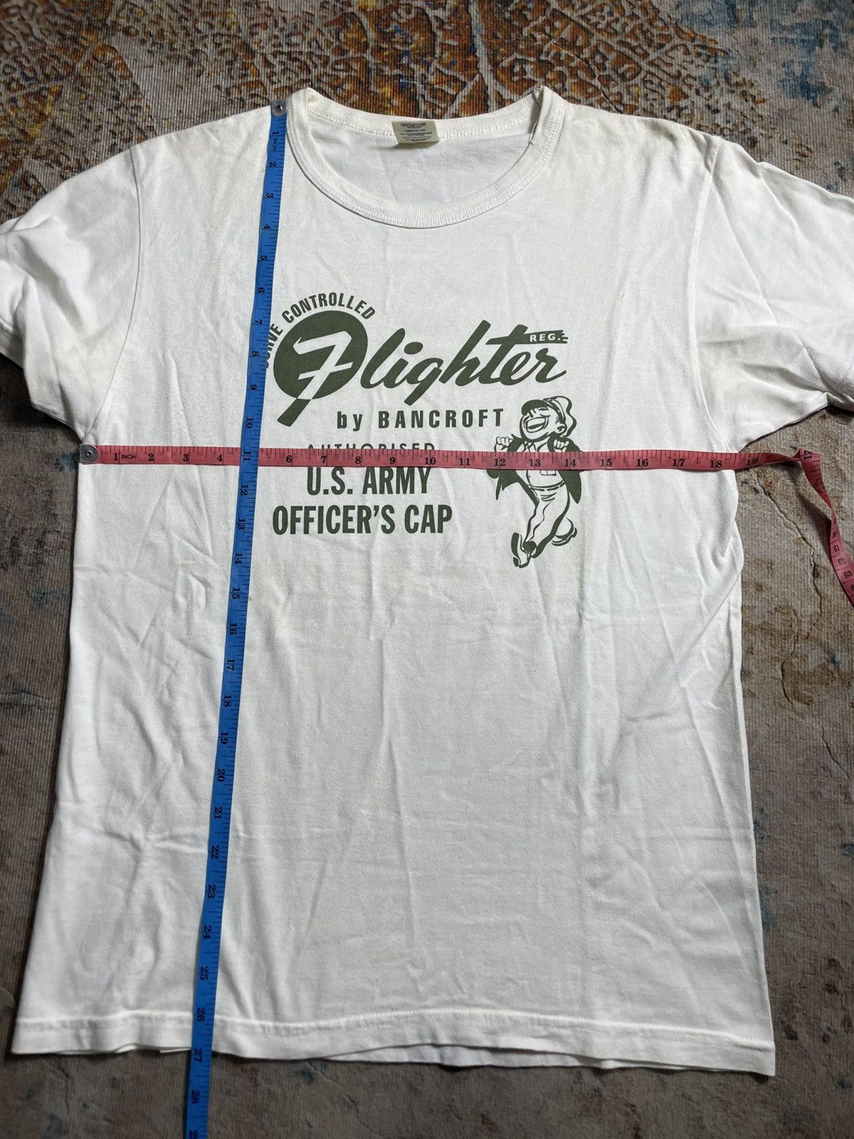 Buzz Rickson's Vintage Buzz Ricksons by Bancroft us army Tshirt Size US M / EU 48-50 / 2 - 6 Thumbnail