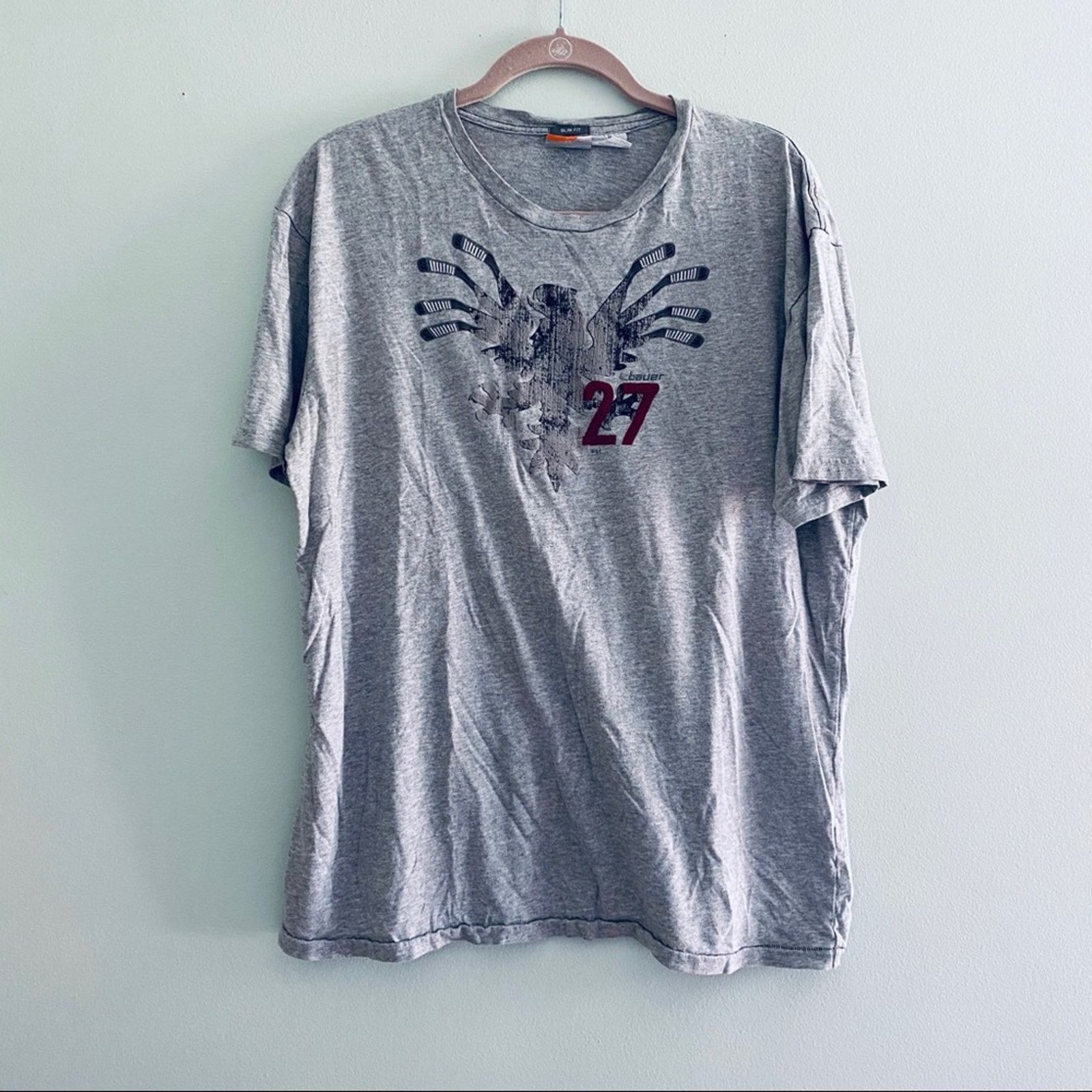 Nike Nike gray short sleeve graphic t-shirt size XL Size US XL / EU 56 / 4 - 2 Thumbnail