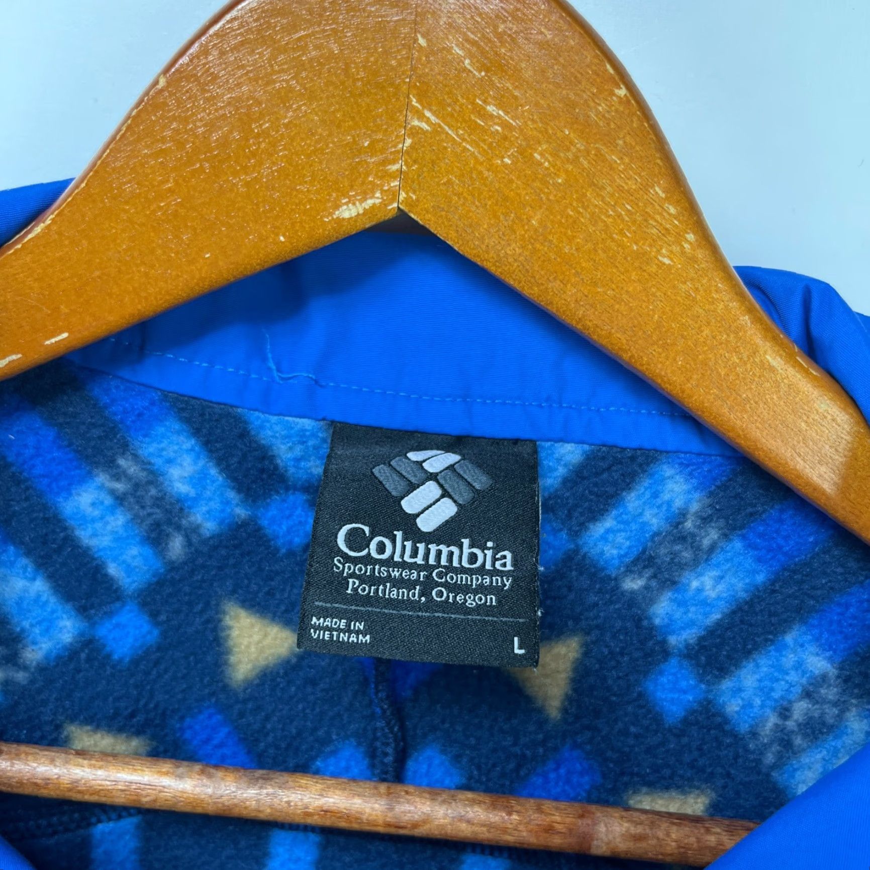 Vintage VINTAGE Columbia Powder Keg Fleece Aztec Sweater Large Size US L / EU 52-54 / 3 - 4 Thumbnail