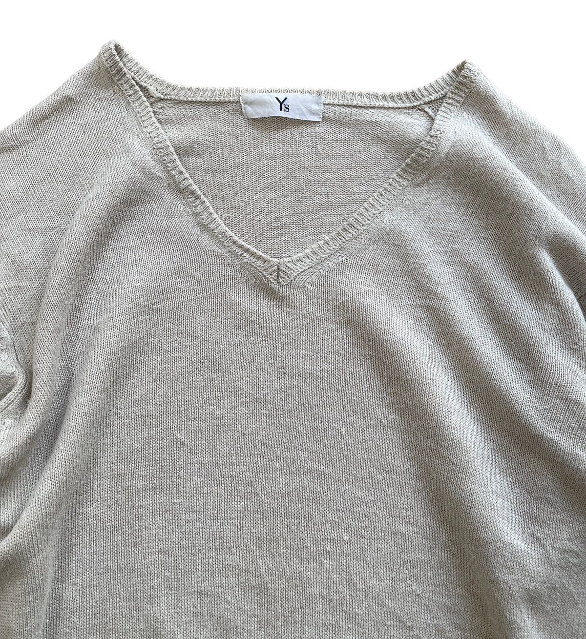 Yohji Yamamoto Ys V-Neck Sweater Knitted Size US M / EU 48-50 / 2 - 4 Thumbnail