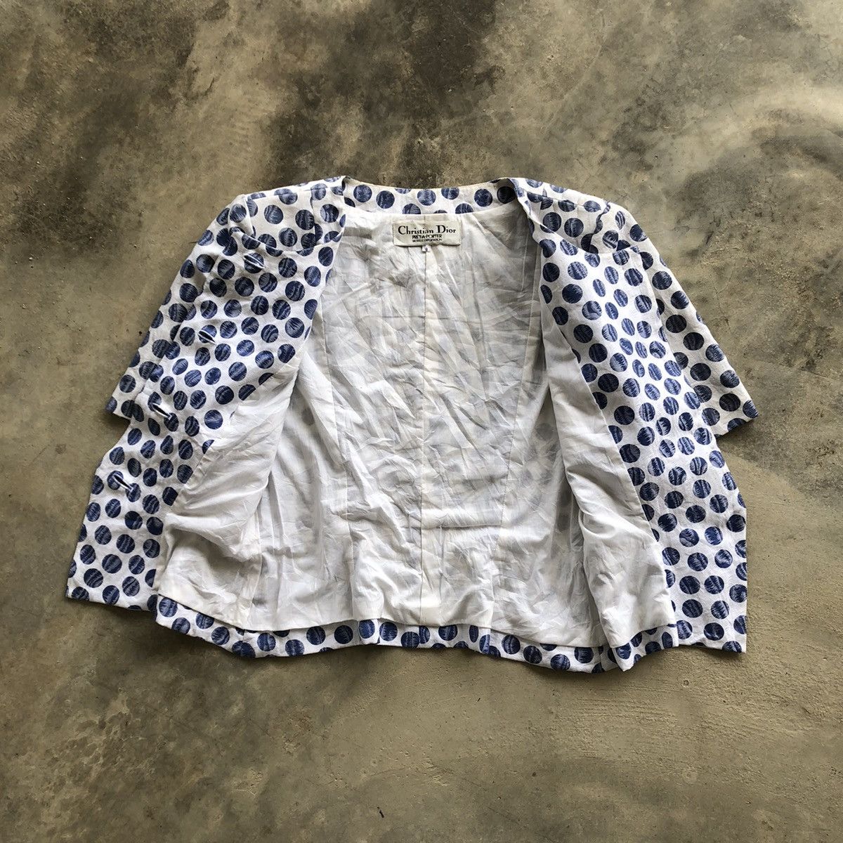 Christian Dior Monsieur CHRISTIAN DIOR Pret A Porter Nice Design Blouse Shirt Size S / US 4 / IT 40 - 2 Thumbnail