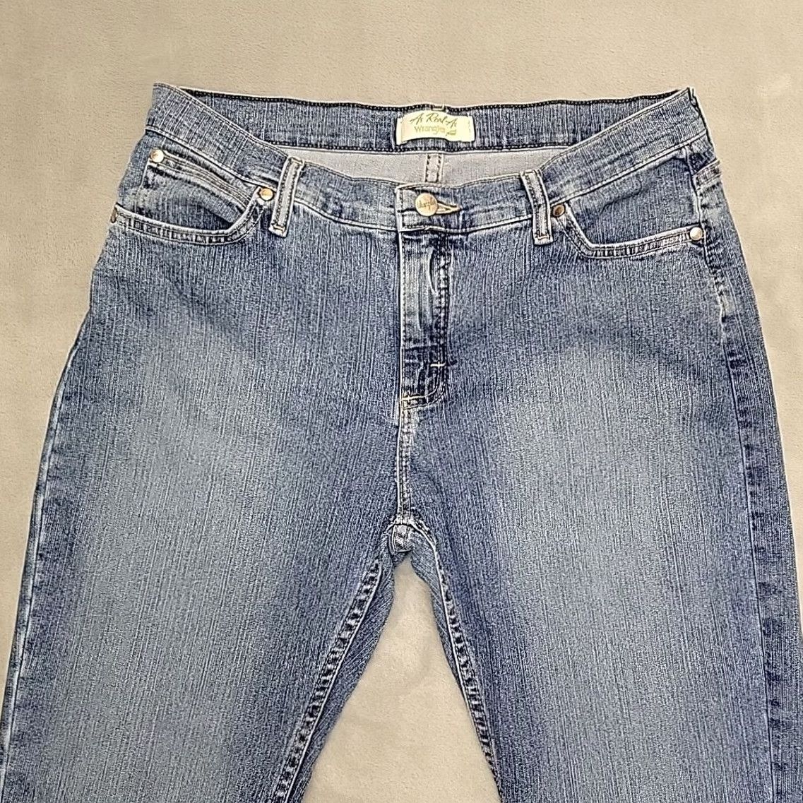 Wrangler Wrangler Jeans Womens 8x32 Blue Denim Boot Cut Comfort Stretch Faded Everyday Shirt Size 30" / US 8 / IT 44 - 3 Thumbnail