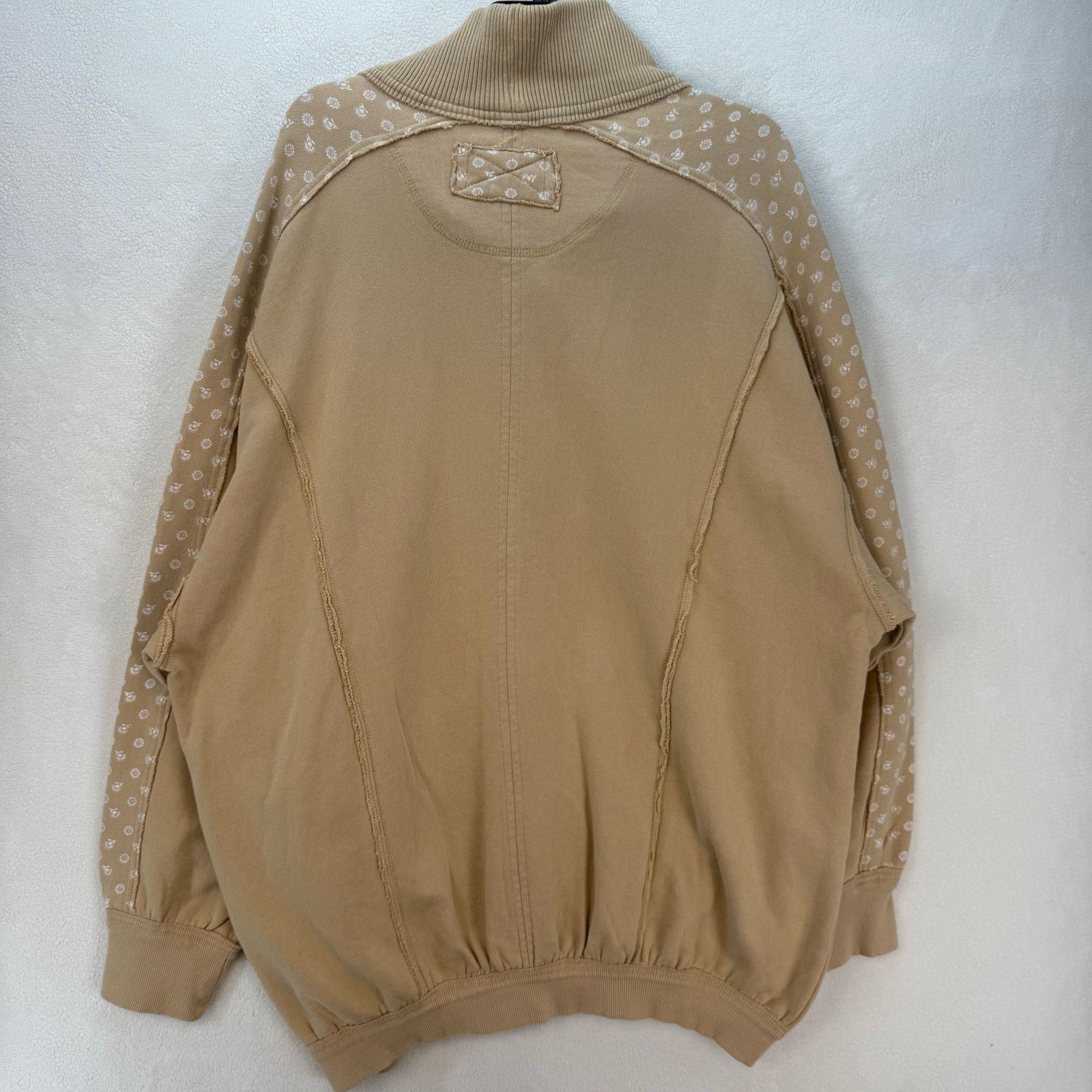 Free People FREE PEOPLE WOMEN'S LARGE HERITAGE OVERSIZED JACKET LIGHT Size L / US 10 / IT 46 - 6 Thumbnail