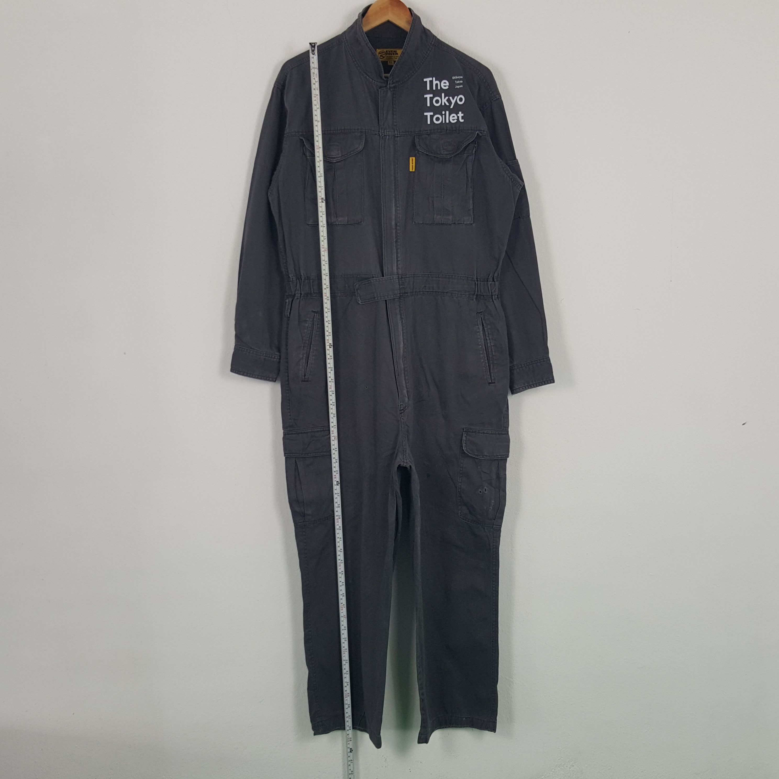 Japanese Brand × Vintage Vintage The Tokyo Toilet Japanese Brand Coverall Jacket Size US L / EU 52-54 / 3 - 7 Thumbnail