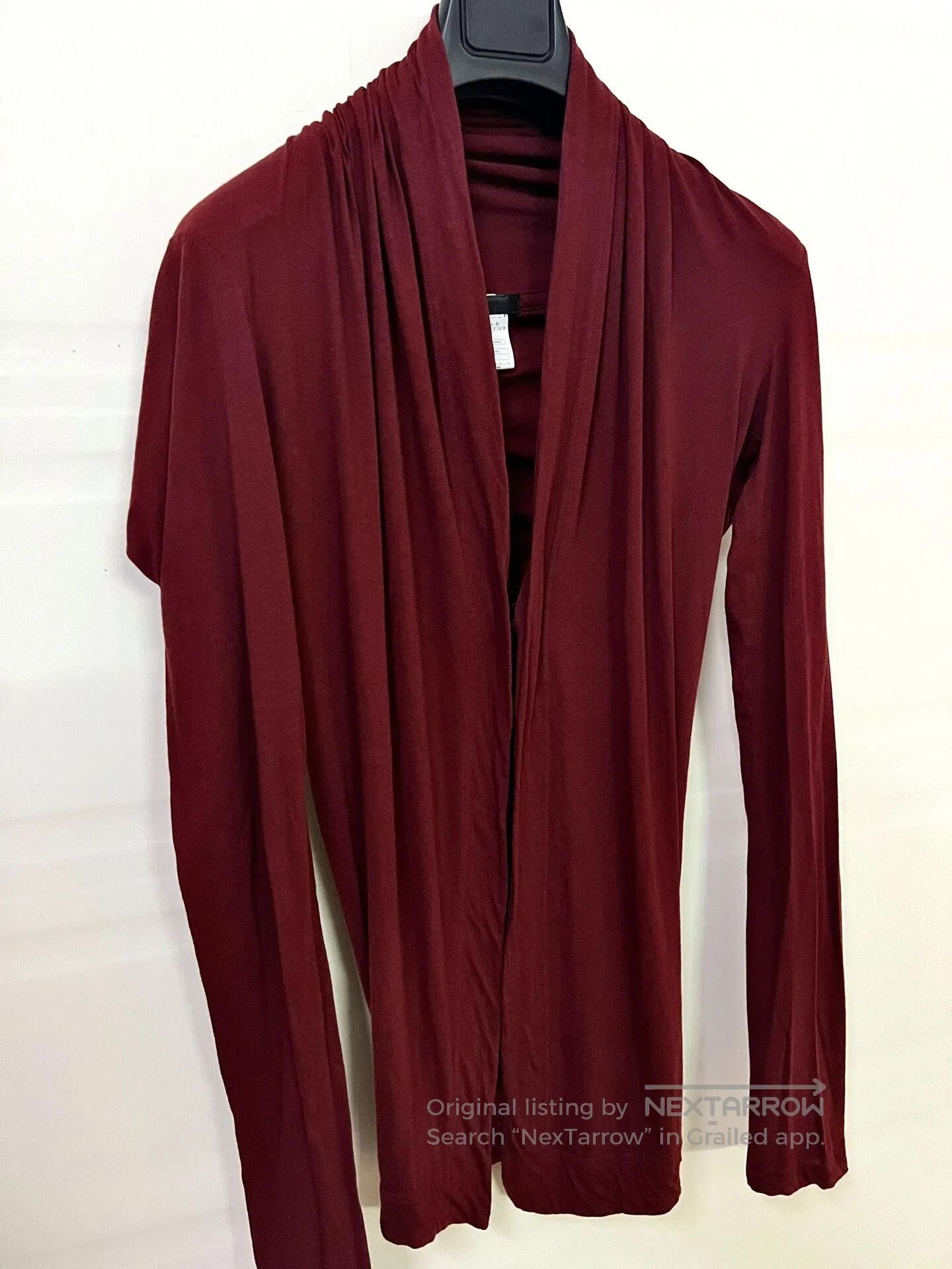 Julius Julius_7 Red Long Sleeve Cardigan. Size US M / EU 48-50 / 2 - 4 Thumbnail