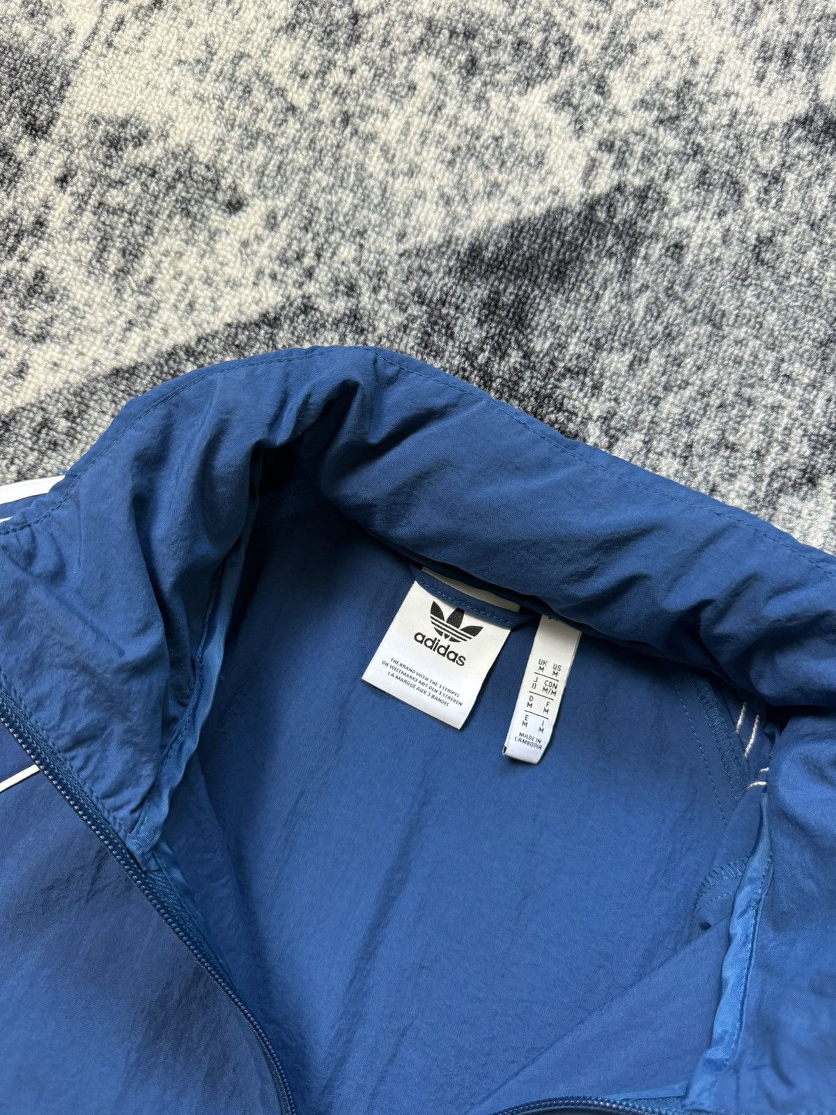 Adidas Vintage Adidas Shirt Sleeve Raincoat With a hood Size US M / EU 48-50 / 2 - 3 Thumbnail
