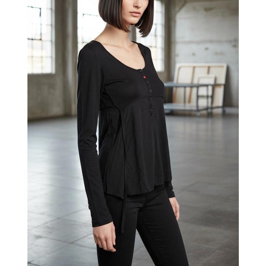 Cop Copine The Cop Copine Neutral Long Laces Top Size ONE SIZE - 2 Thumbnail