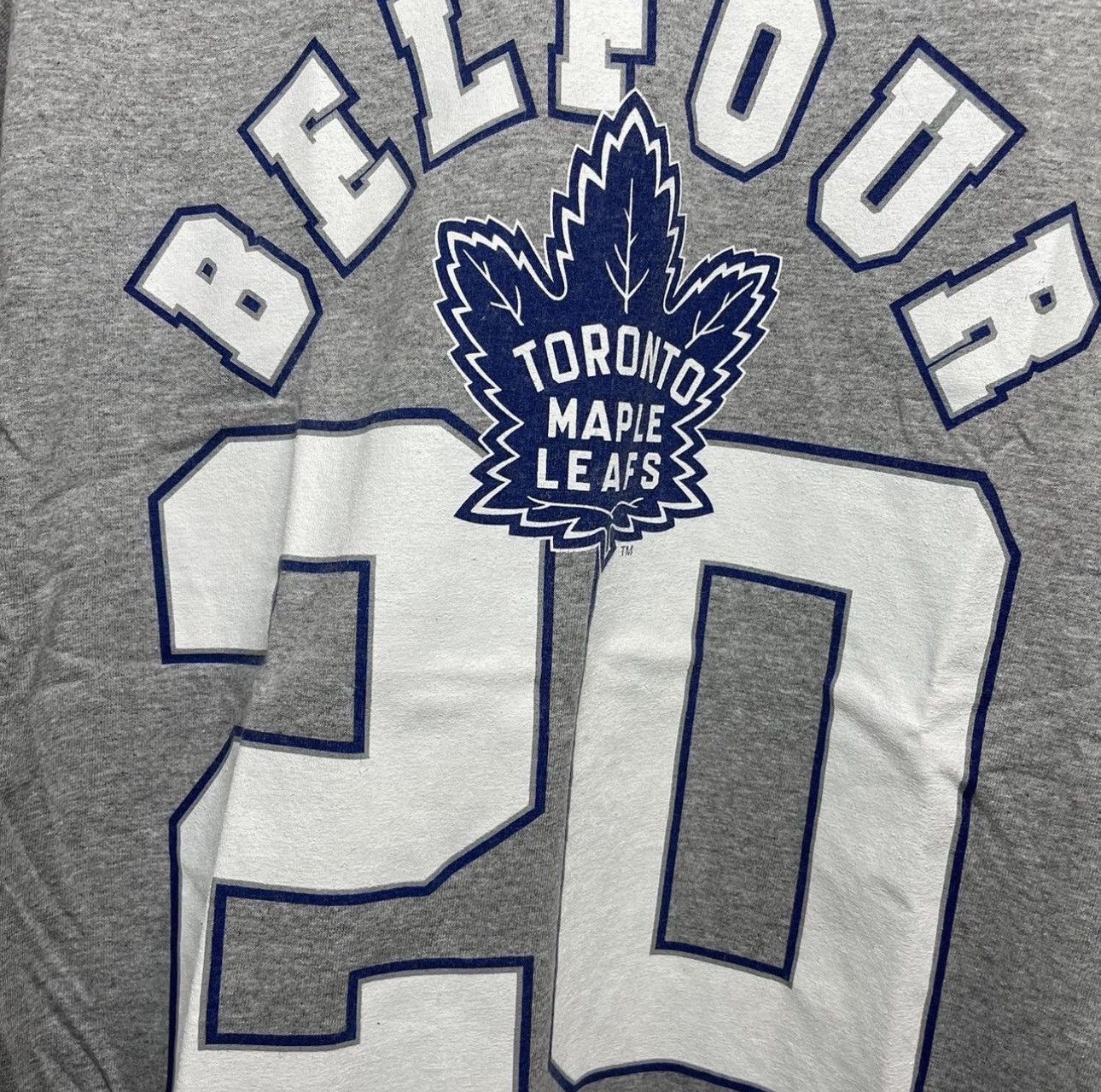 Vintage Vintage Y2K Ed Balfour Toronto Maple Leafs NHL T-shirt Size US L / EU 52-54 / 3 - 2 Thumbnail