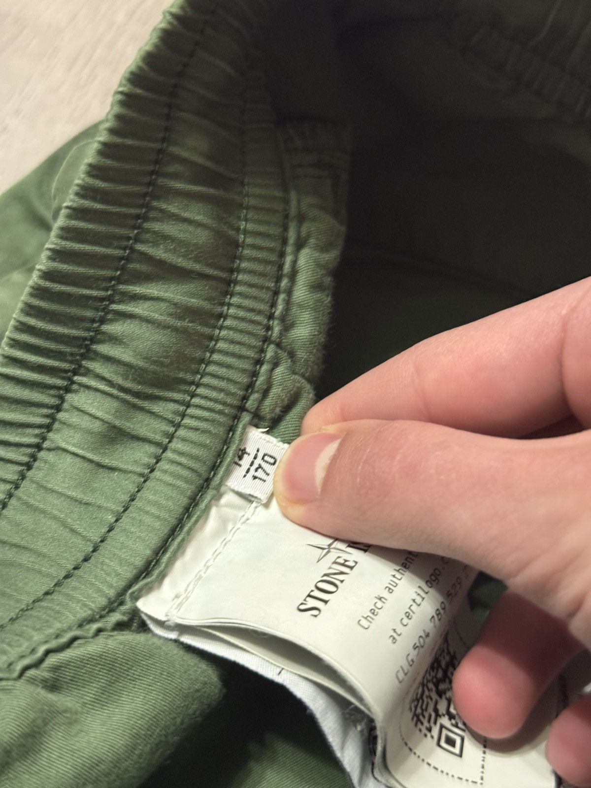 Stone Island Cargo Pants Stone Island Trousers Green Khaki Size US 28 / EU 44 - 14 Thumbnail