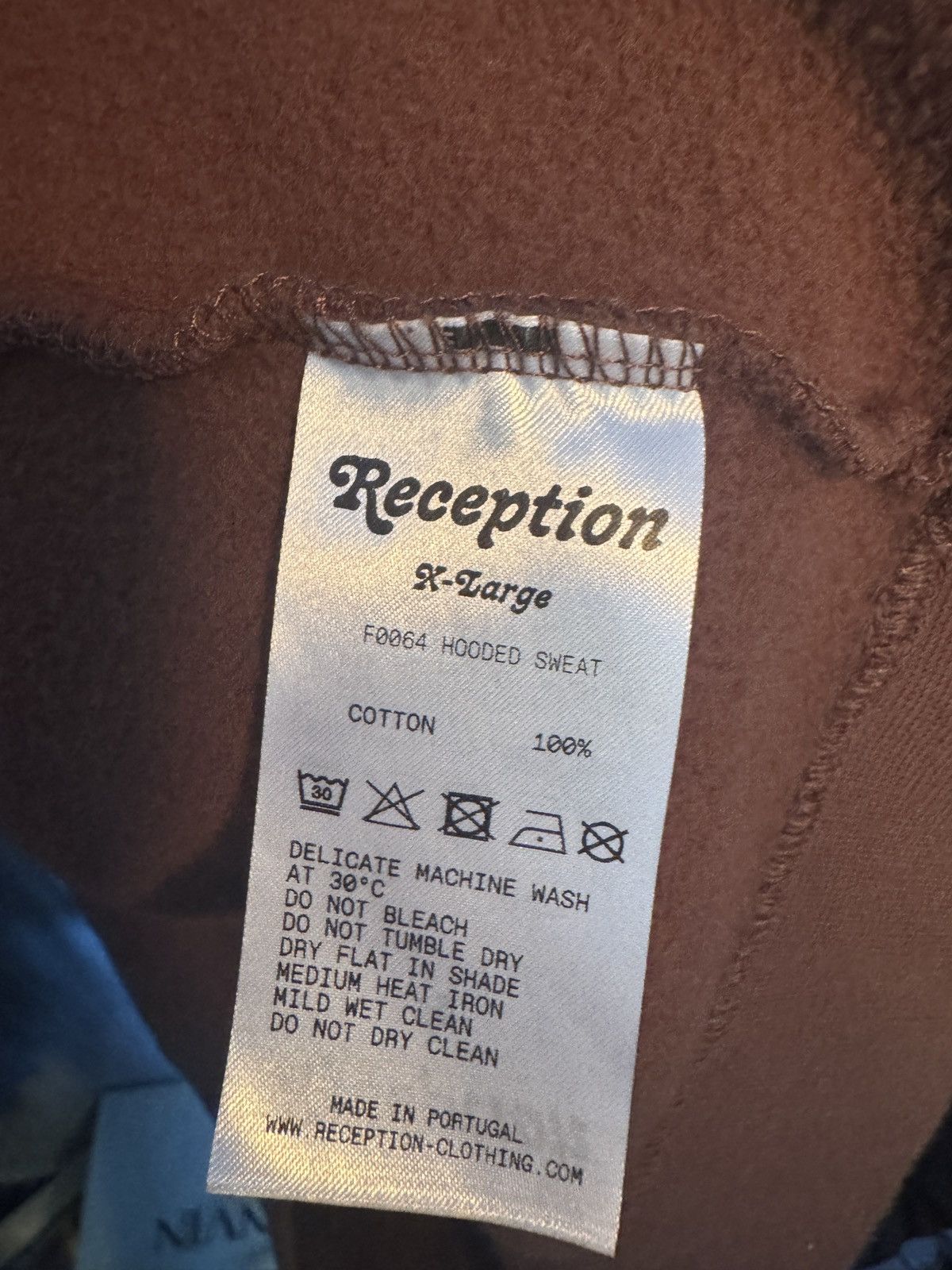 Designer Reception Embroidered Brown Hoodie Size US XL / EU 56 / 4 - 19 Thumbnail