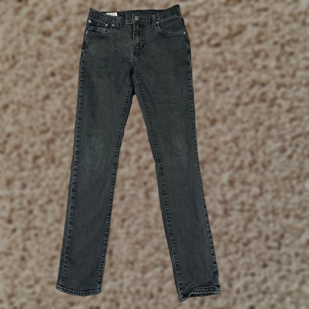 Levi's Levi's 501 Jeans Women 30 Black Denim Slim Fit 28x31 Button Fly Distressed Size 30" / US 8 / IT 44 - 1 Thumbnail