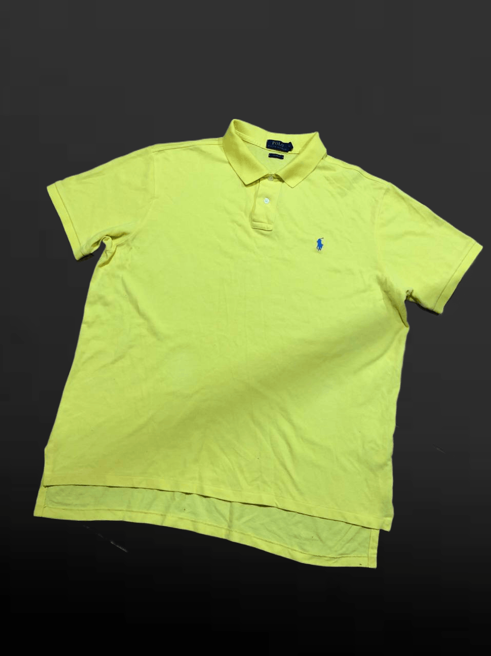 Polo Ralph Lauren Polo Ralph Lauren Yellow Shirt Regular Fit Short SLEEVE Size US XXL / EU 58 / 5 - 1 Thumbnail