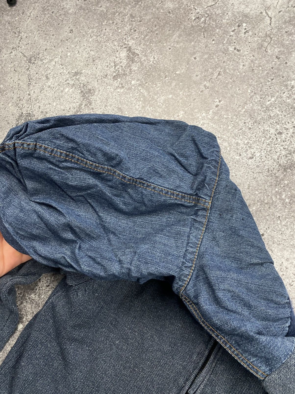 Diesel 🔥VINTAGE DIESEL JUNYA WATANABE Y2K KNITEED ZIP UP HOODIE🔥 Size US S / EU 44-46 / 1 - 4 Thumbnail