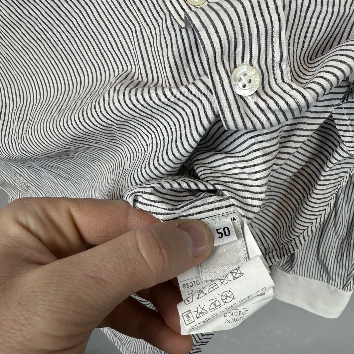 Dolce & Gabbana Vintage Shirt Button Up Dolce & Gabbana Size US M / EU 48-50 / 2 - 4 Thumbnail