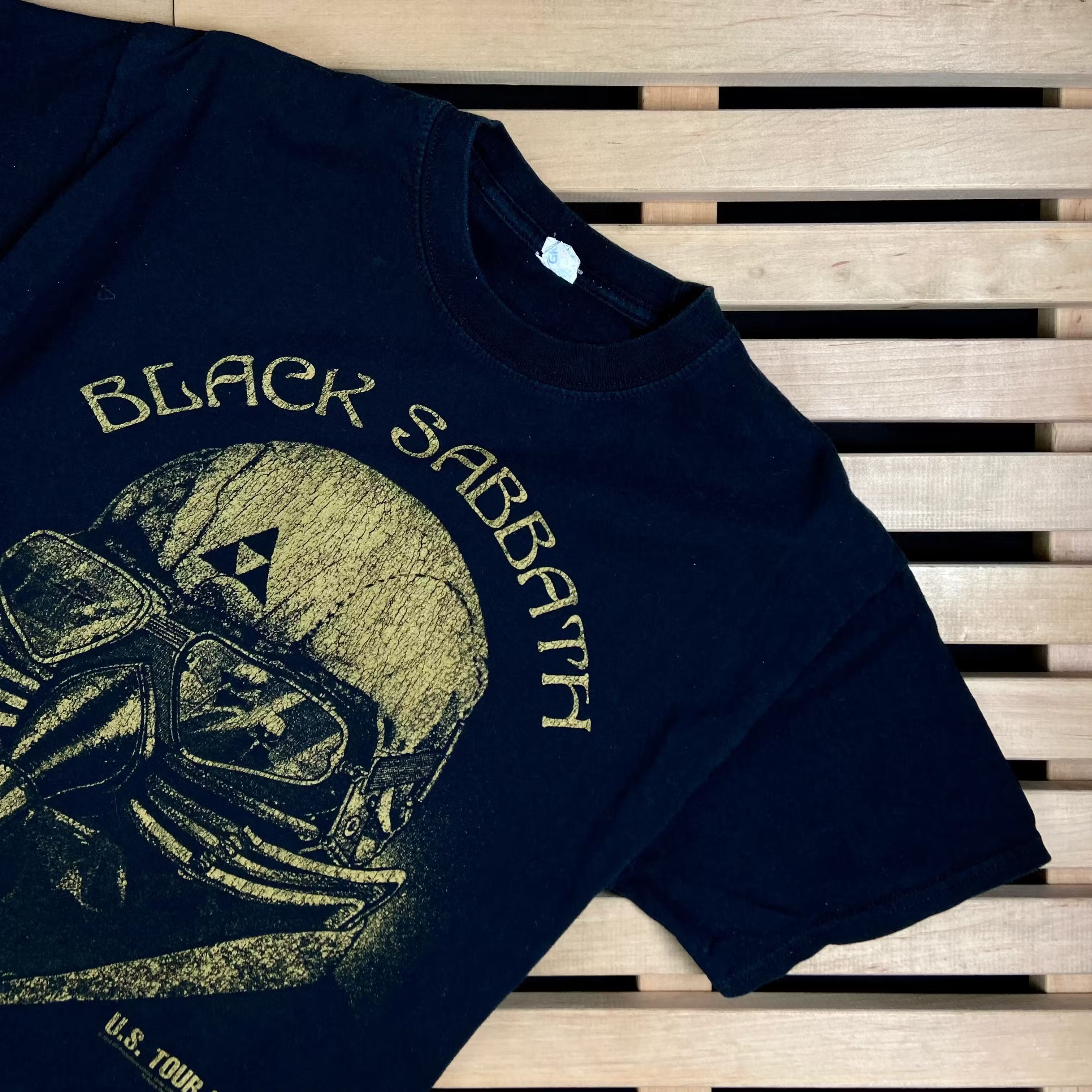 Band Tees × Black Sabbath × Vintage Mens Vintage T Shirt Black Sabbath Tour 78 Size M Size US M / EU 48-50 / 2 - 2 Thumbnail