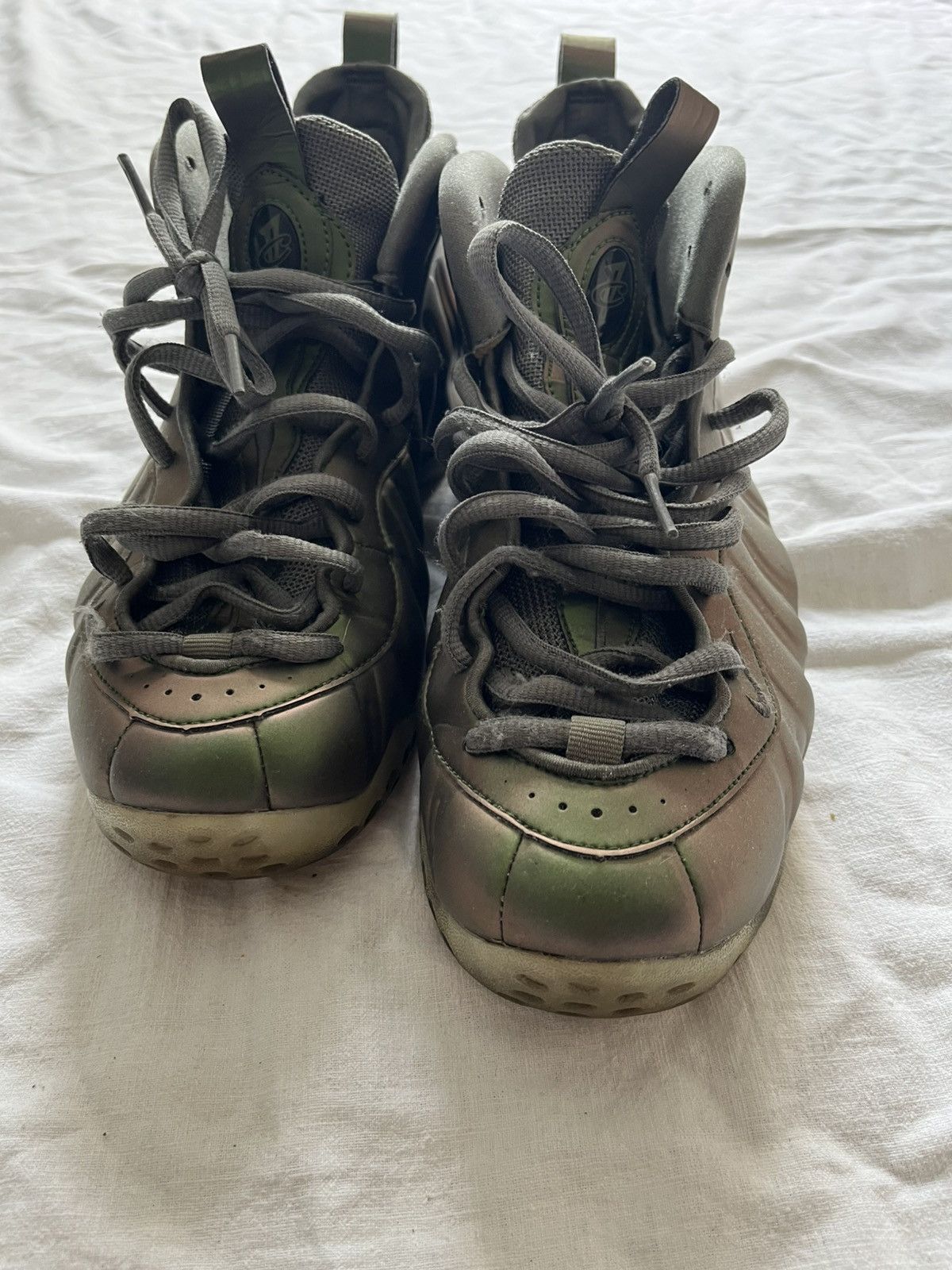 Nike Nike Foamposite Green Size US 10.5 / EU 43-44 - 4 Thumbnail