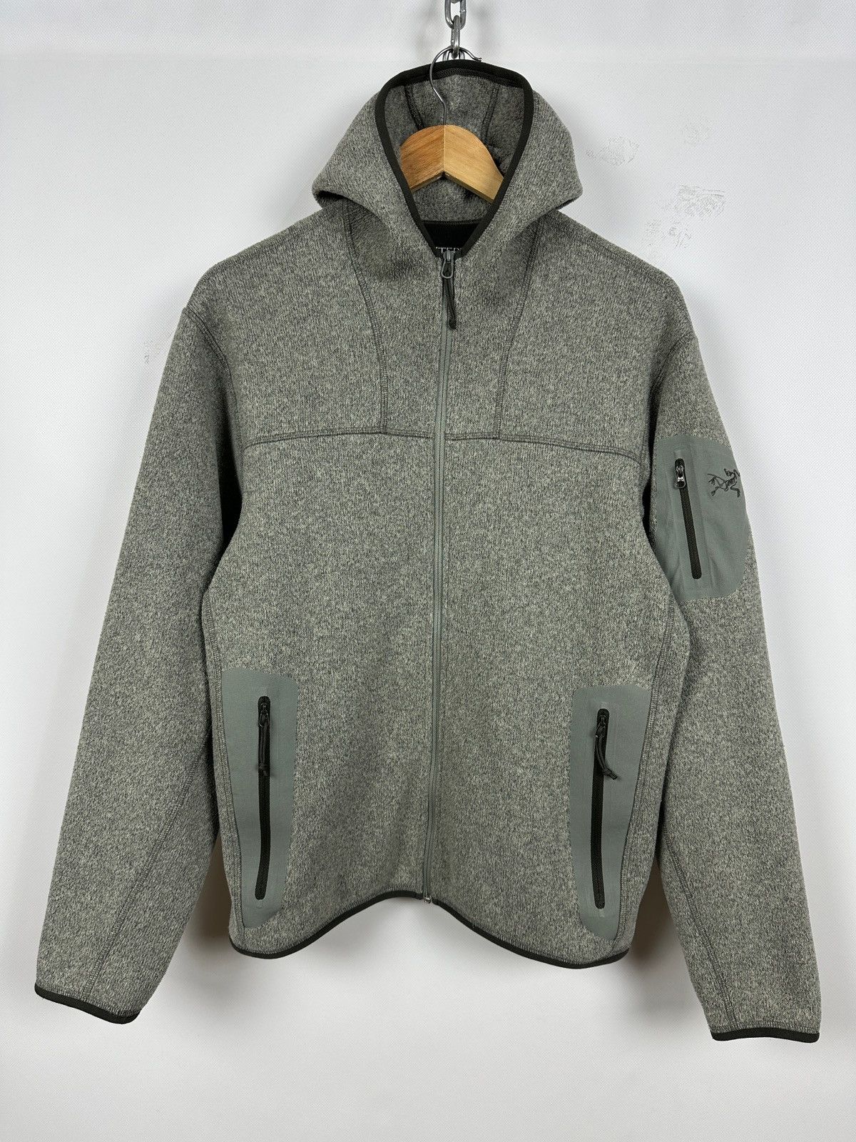 Arc'teryx Vintage Arcteryx Covert Polartec Full Zip Fleece Hoodie Size US M / EU 48-50 / 2 - 1 Thumbnail