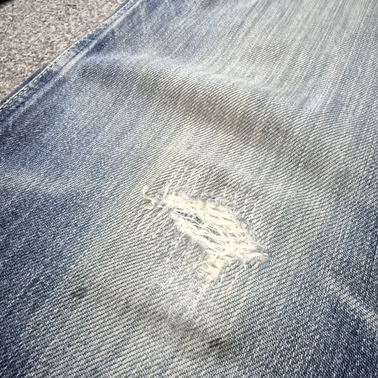 Lee × Number (N)ine Flared Vintage 90s Lee Distressed Faded Japanese Denim Size US 30 / EU 46 - 5 Thumbnail