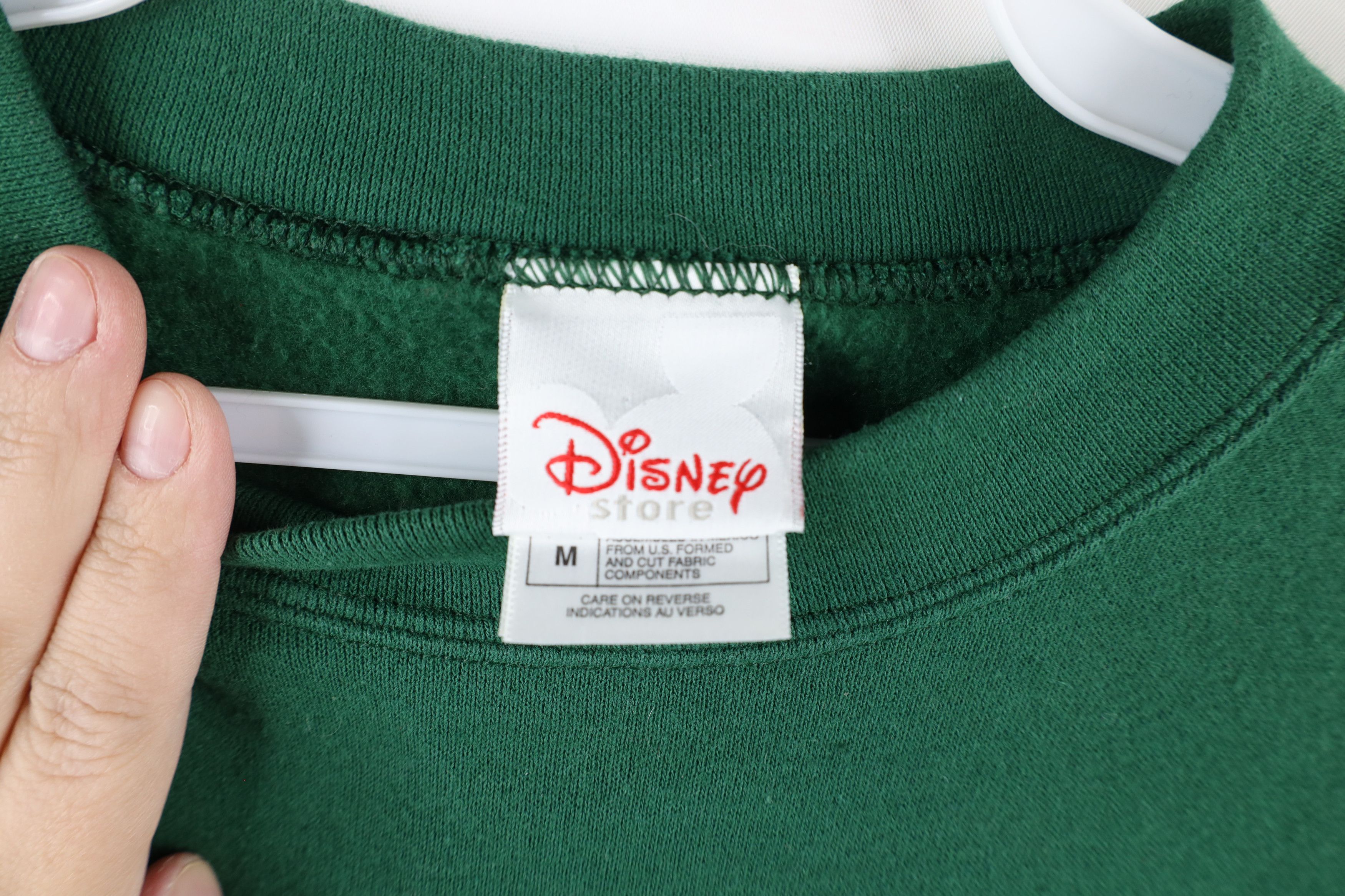 Disney × Vintage Vintage 90s Disney Winnie the Pooh Tigger Sweatshirt Green Size US M / EU 48-50 / 2 - 6 Thumbnail