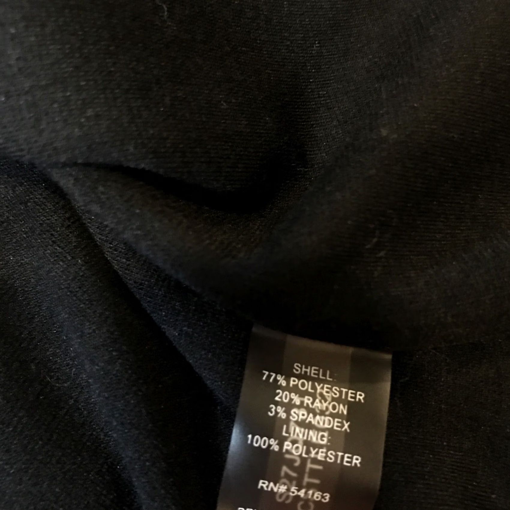 Calvin Klein Calvin Klein Cardigan Womens Size 4 Black Open Polyester Blend Long Sleeve Crew Neck Sweater Size S / US 4 / IT 40 - 3 Thumbnail