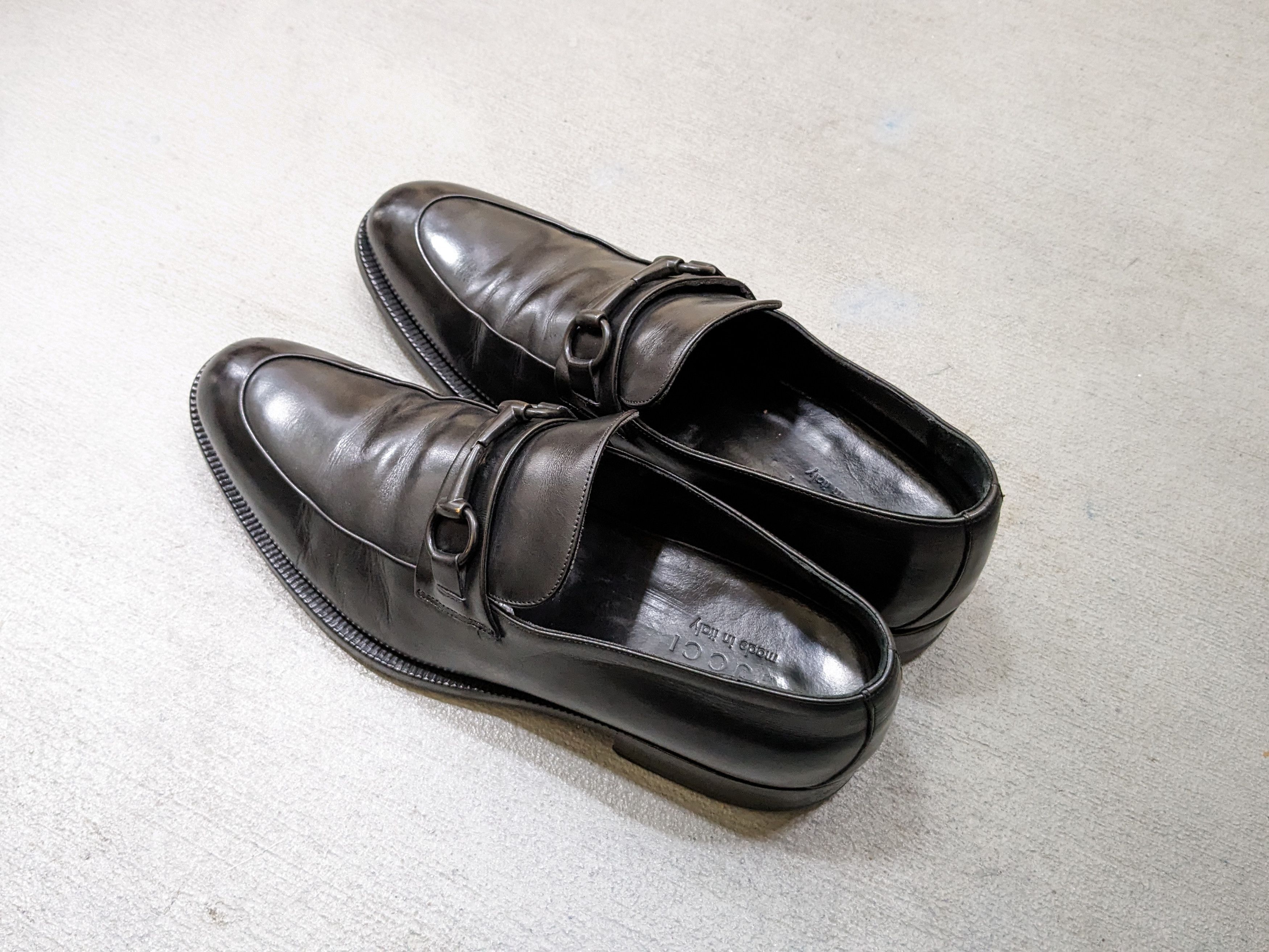 Gucci Gucci Horsebit Loafers Black Size 8 Leather Buckle Slip On Size US 8 / EU 41 - 14 Thumbnail