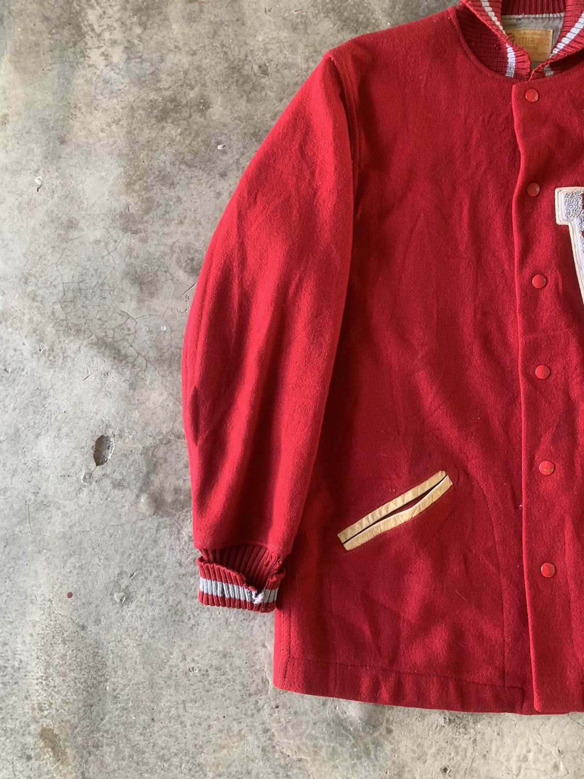 Vintage Vintage Letterman award jacket 1950’s - 1960’s Size US L / EU 52-54 / 3 - 2 Thumbnail