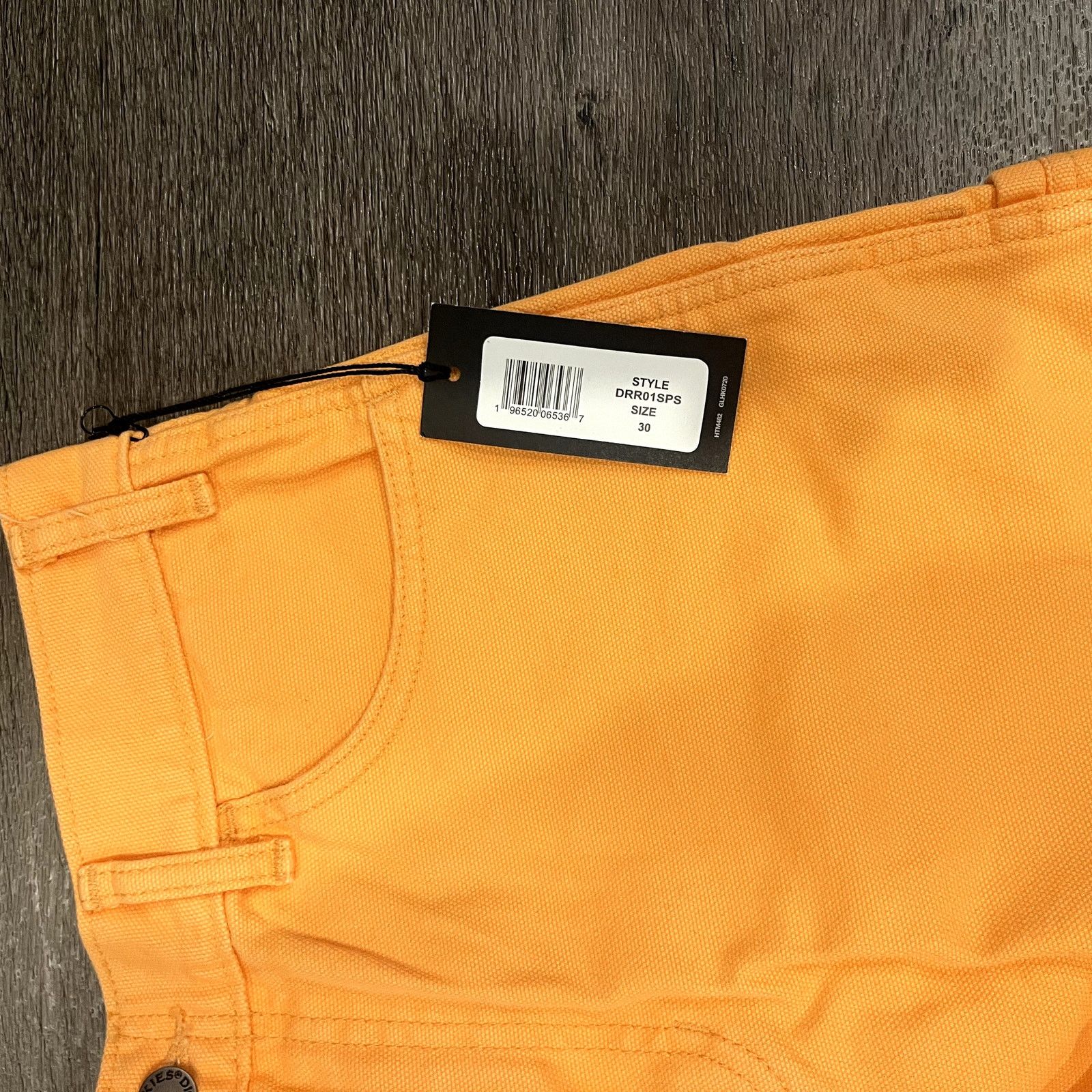 Dickies Dickies Orange Denim Jean Shorts Mens NWT Size US 30 / EU 46 - 3 Thumbnail