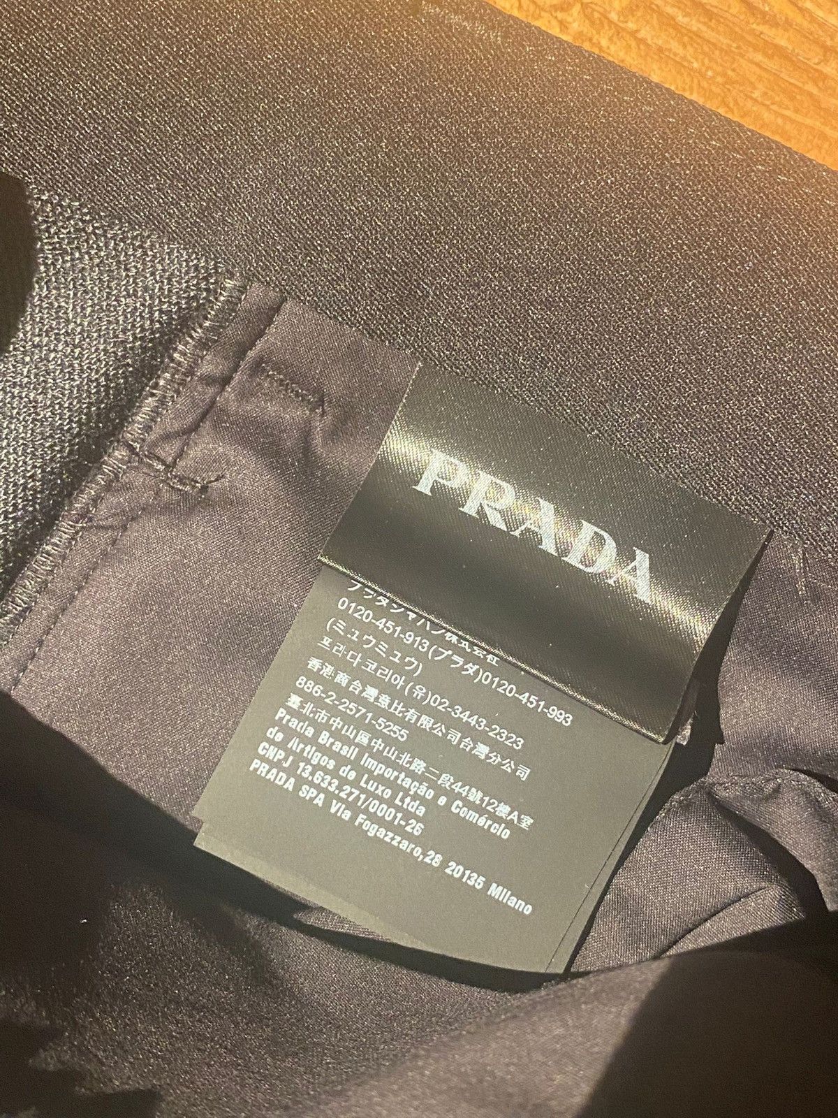Prada Prada Gabardine Slim Trousers Size US 32 / EU 48 - 12 Thumbnail