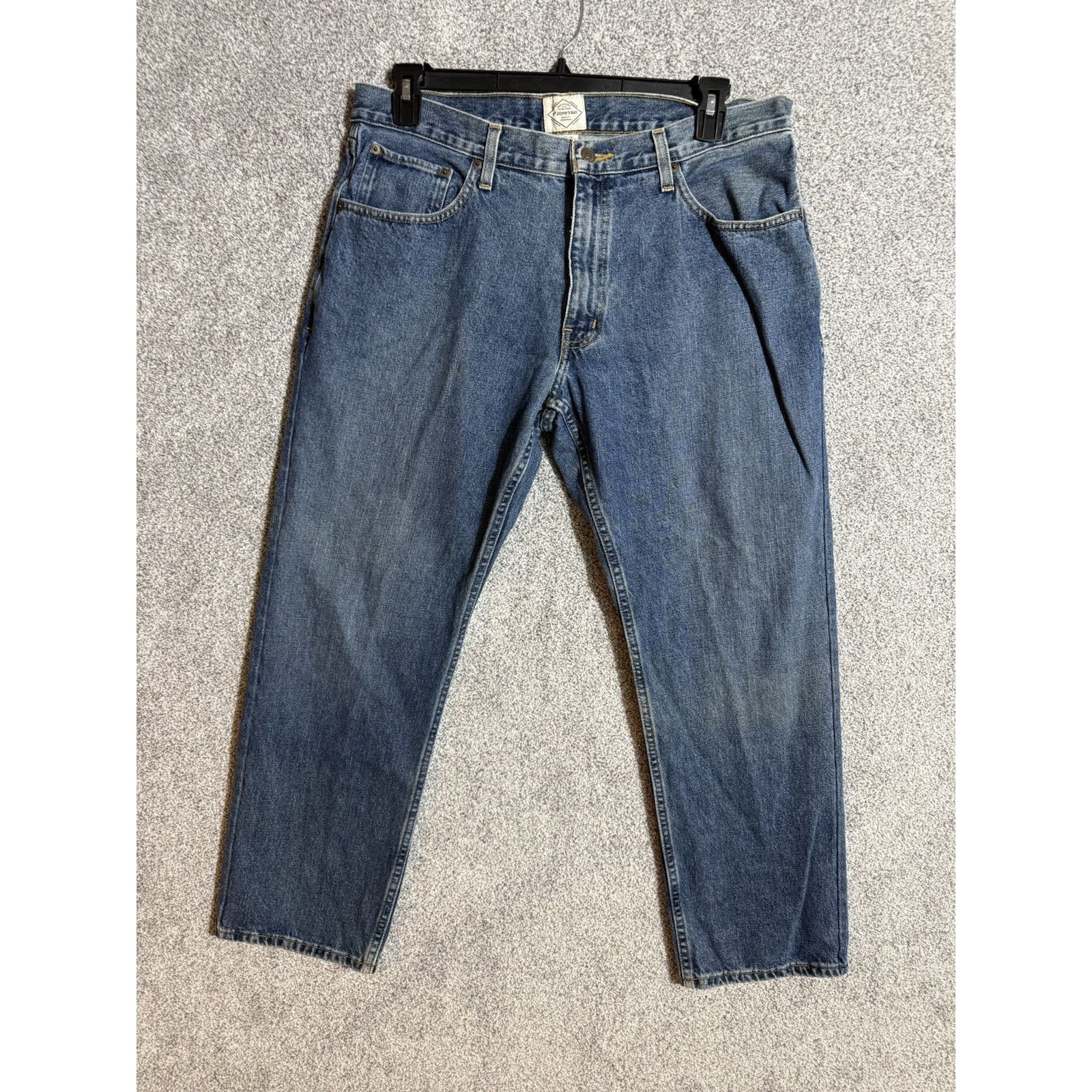 St. Johns Bay Vintage 90s Y2K Jeans Mens 36x29 Straight Leg Grunge Skater Size US 36 / EU 52 - 1 Thumbnail
