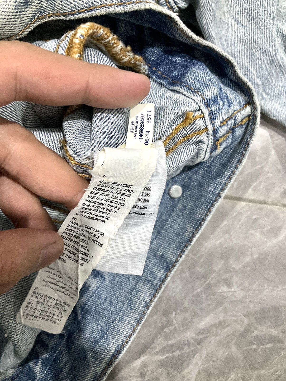 American Eagle Outfitters × Vintage Vintage American Eagle Outfittens Jacket Denim Size US S / EU 44-46 / 1 - 6 Thumbnail