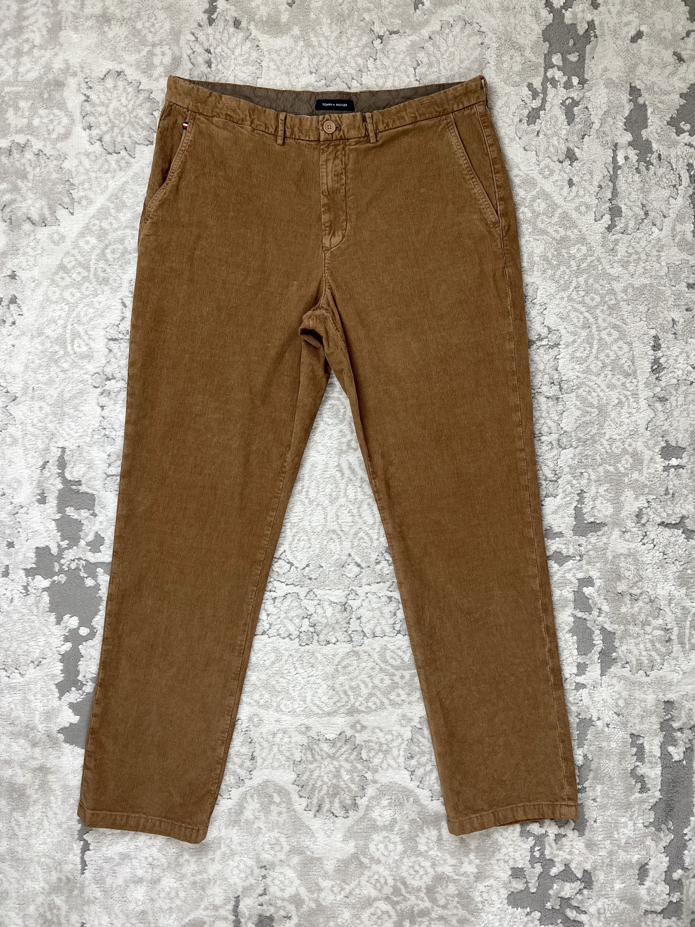 Tommy Hilfiger Tommy Hilfiger Corduroy Pants 36W - Camel Brown Size US 36 / EU 52 - 1 Thumbnail