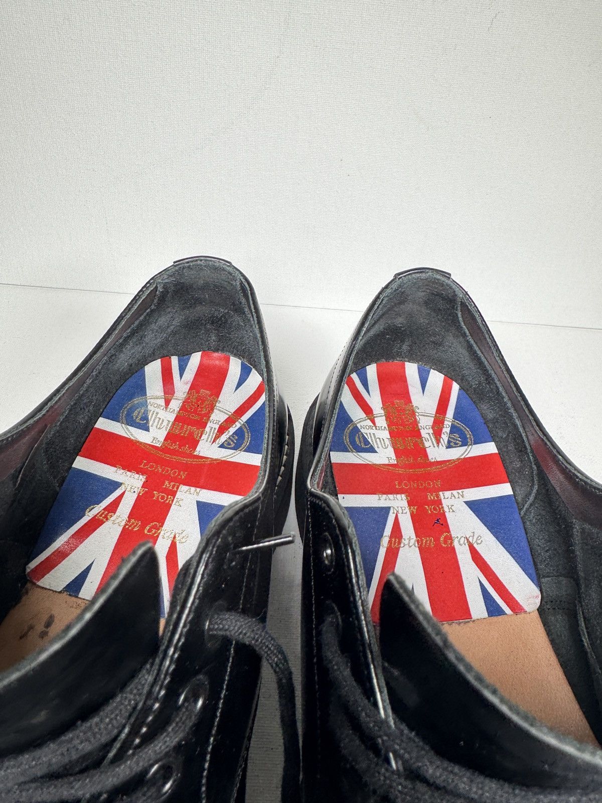 Church's Church's Leyton 5 Black Rois Calf Shoes Size 6 Fit F Size US 6 / EU 39 - 8 Thumbnail
