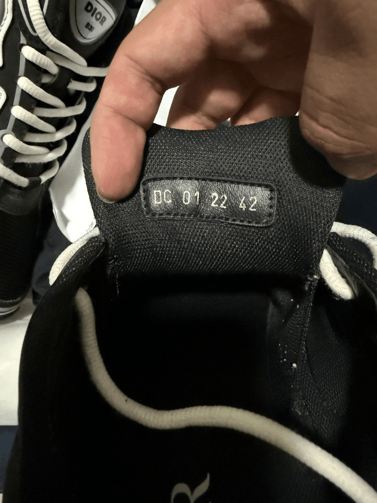 Dior Dior B30 Sneaker Black Mesh Size US 9 / EU 42 - 11 Thumbnail