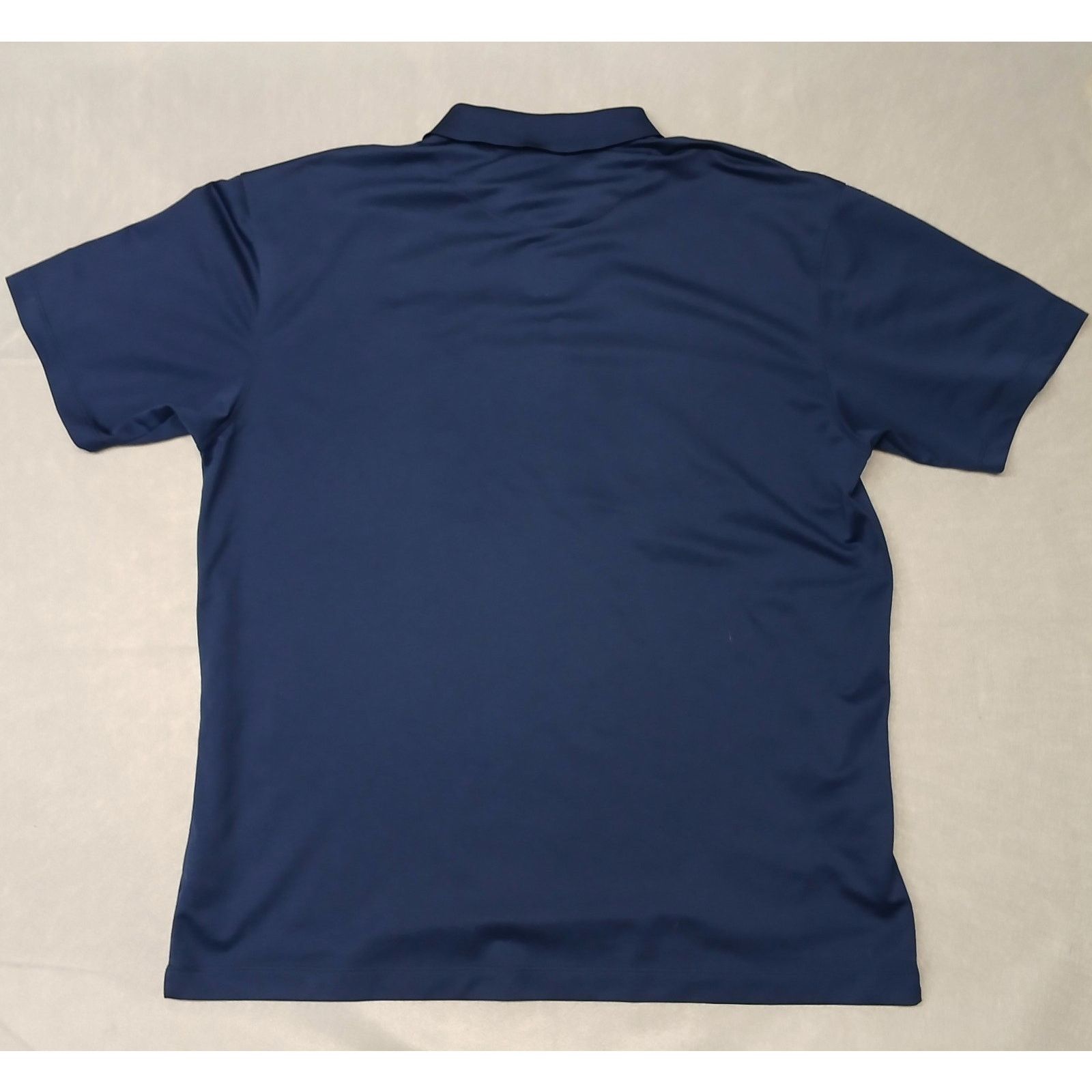 Nike Nike Golf Dri-Fit (XL) Navy Blue Button Collar Shirt Size US XL / EU 56 / 4 - 7 Thumbnail
