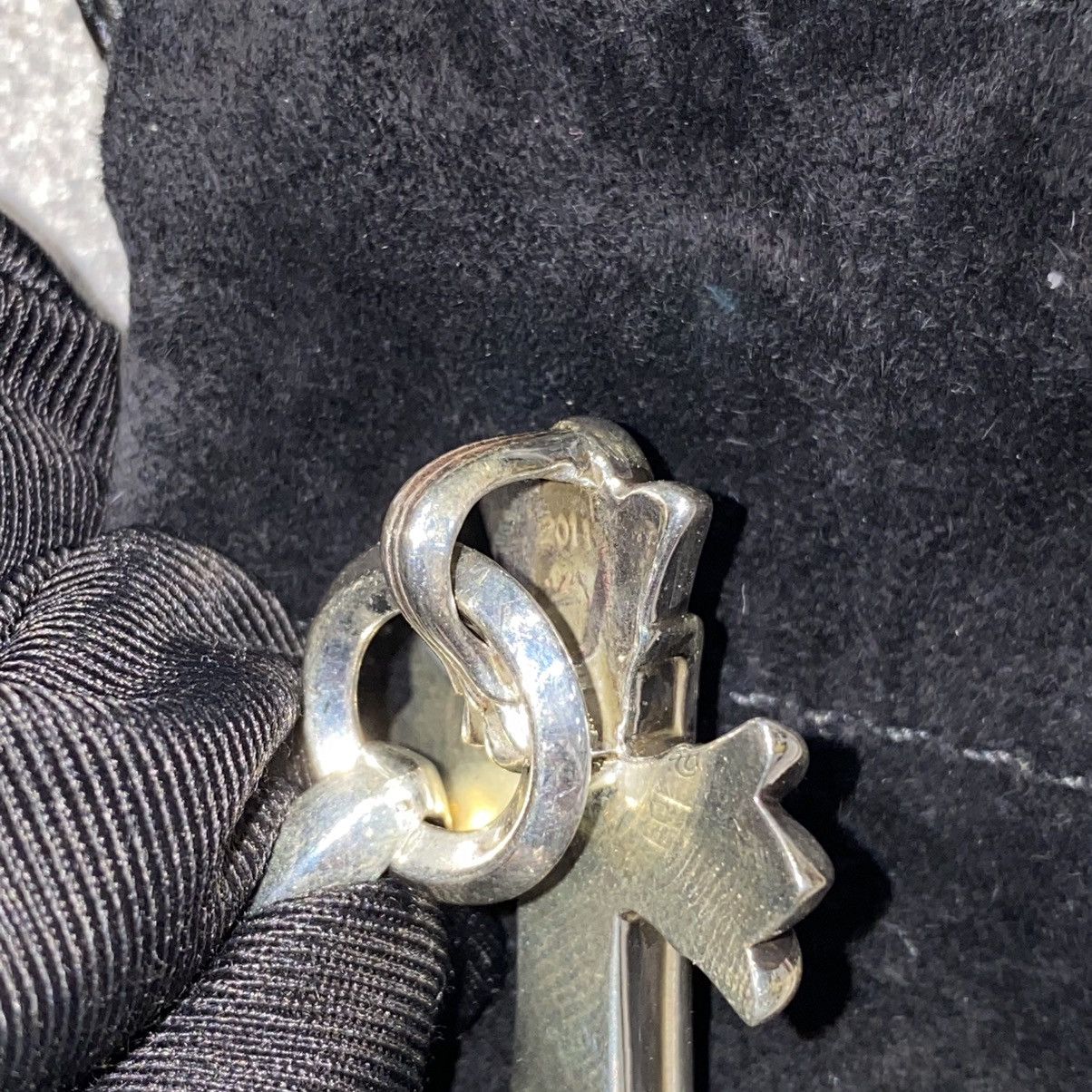 Chrome Hearts Chrome Hearts Attached Bale Cross Charm silver Size ONE SIZE - 17 Thumbnail