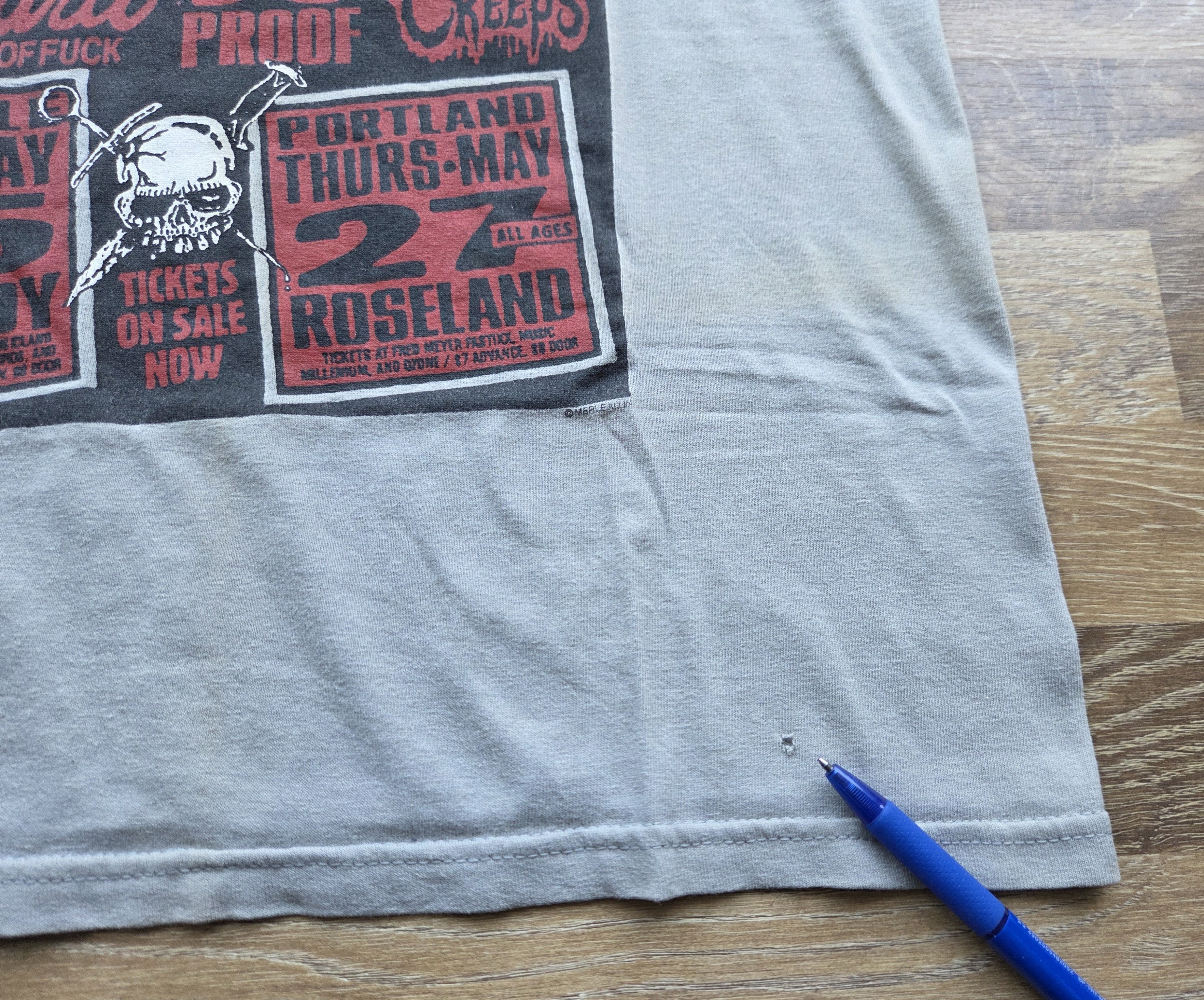 Band Tees Vintage y2k GG ALLIN The Murder Junkies Punk Rock Shirt Band Size US S / EU 44-46 / 1 - 7 Thumbnail