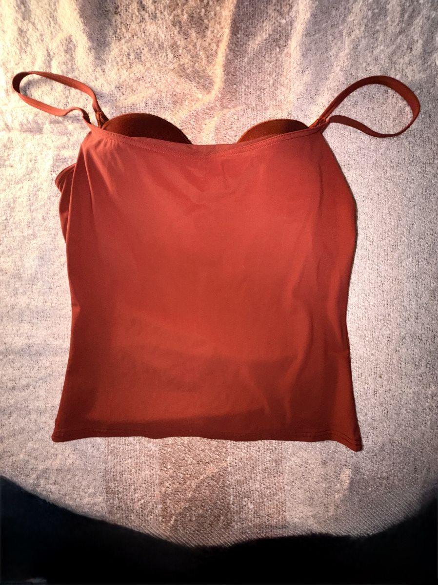 Calvin Klein Calvin Klein Sculpting Lycra Swim Set - Terracotta Sz 16 Size XL / US 12-14 / IT 48-50 - 11 Thumbnail