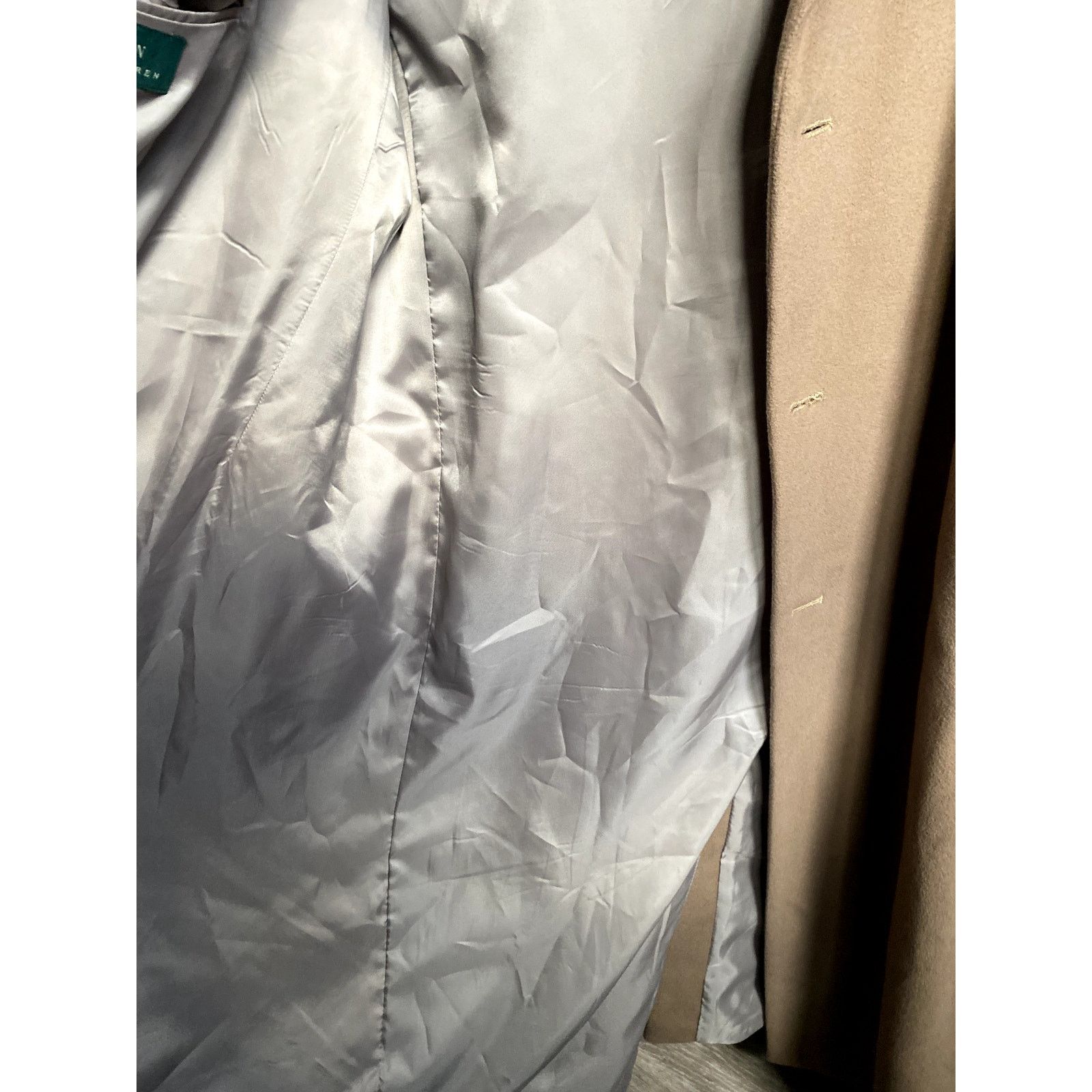 Lauren Ralph Lauren Ralph Lauren Camel Hair Wool Long Coat Tan Mens 50L Heritage Size US XXL / EU 58 / 5 - 8 Thumbnail