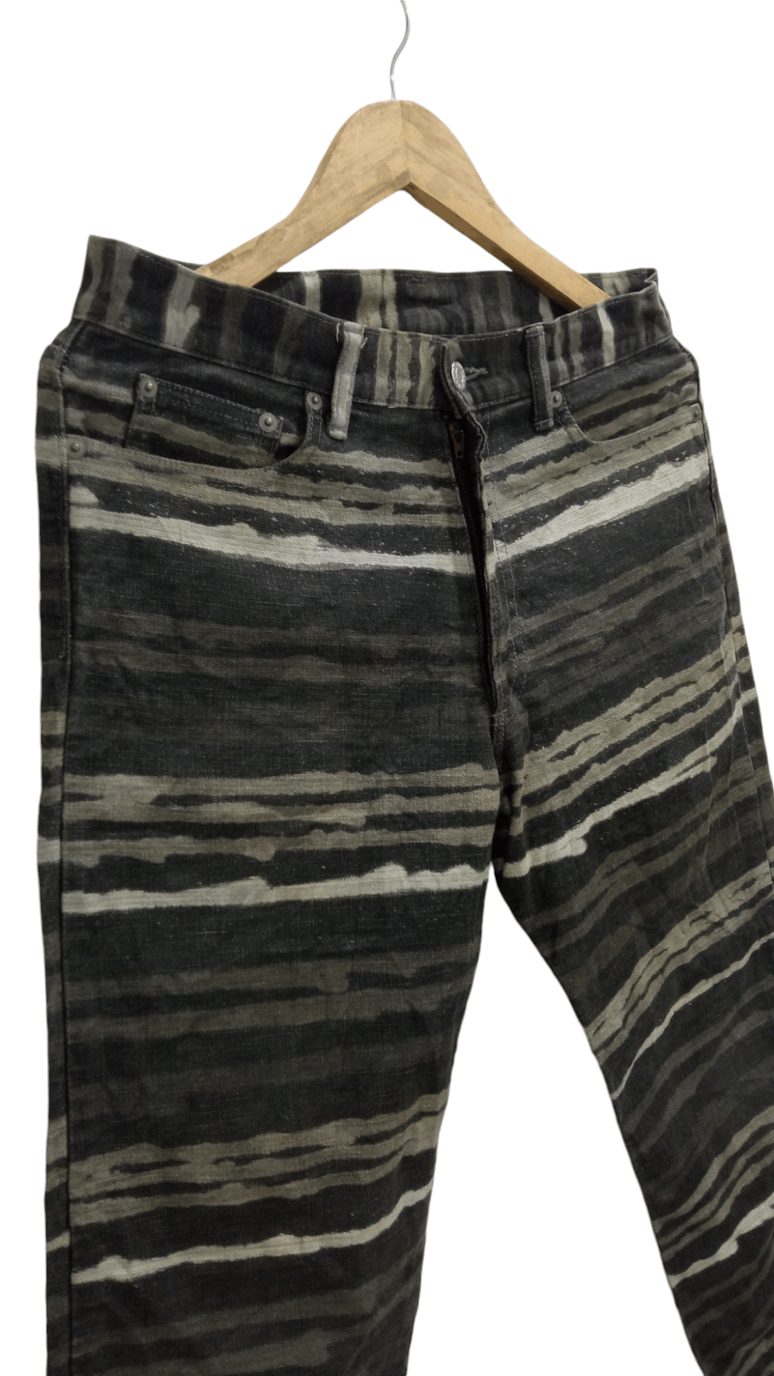 Japanese Brand × Vintage 🔥🔥Innervation Striped Pants Denim Size US 32 / EU 48 - 4 Thumbnail