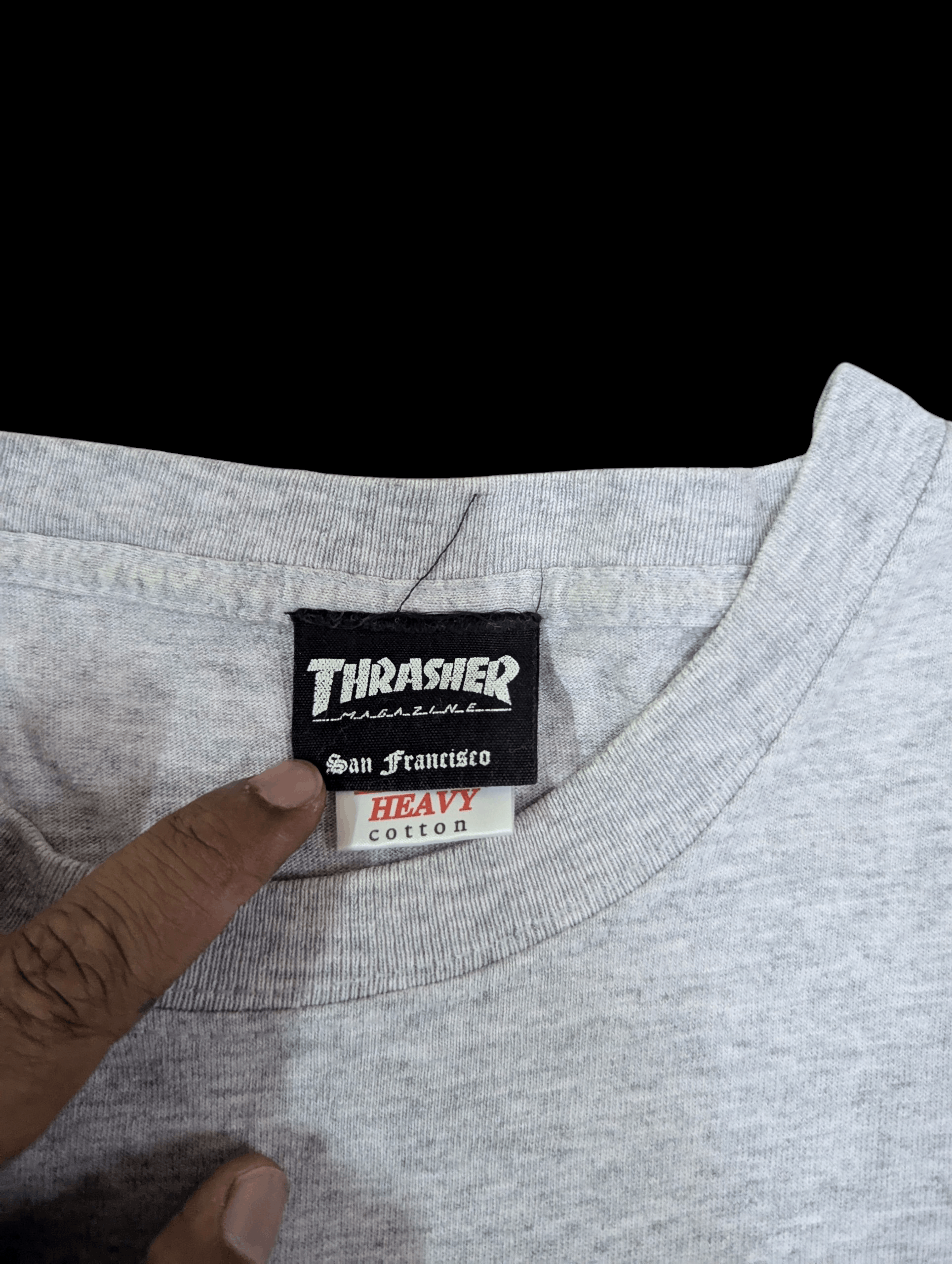 Thrasher Vintage 90's Thrasher Skateboard Magazine XL Shirt Size US XL / EU 56 / 4 - 3 Thumbnail