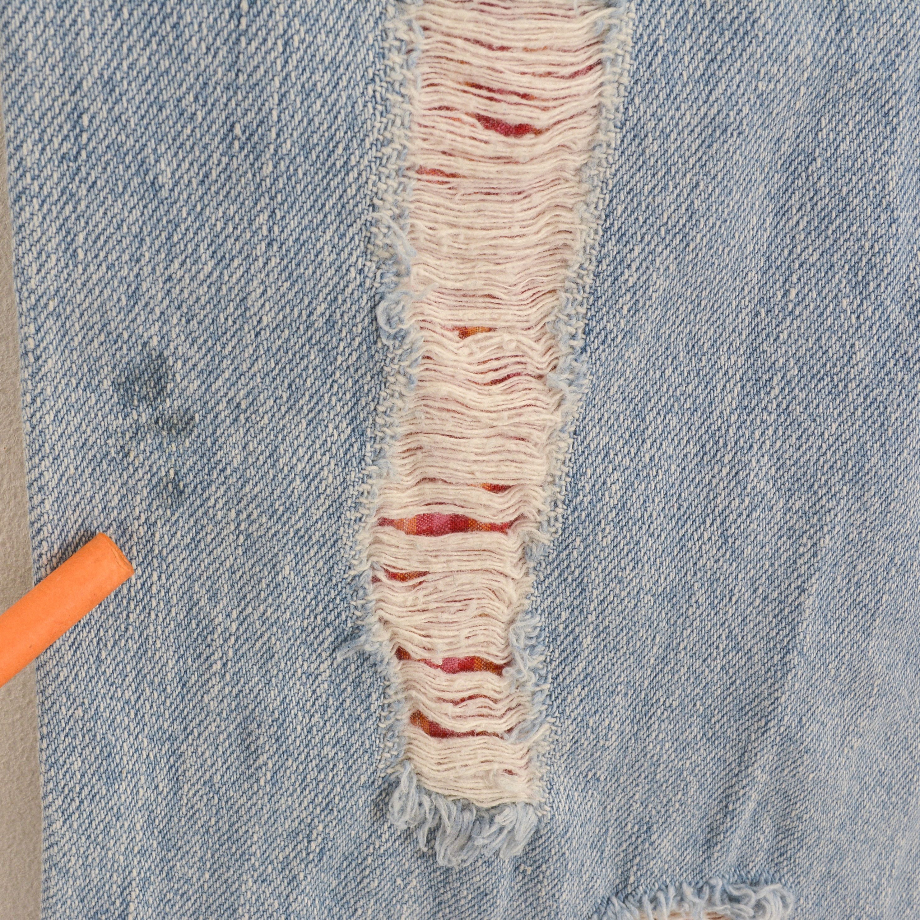 Designer Adrian Hammond W32 L34 Regular Tapered Jean Pants Distressed Size US 32 / EU 48 - 8 Thumbnail
