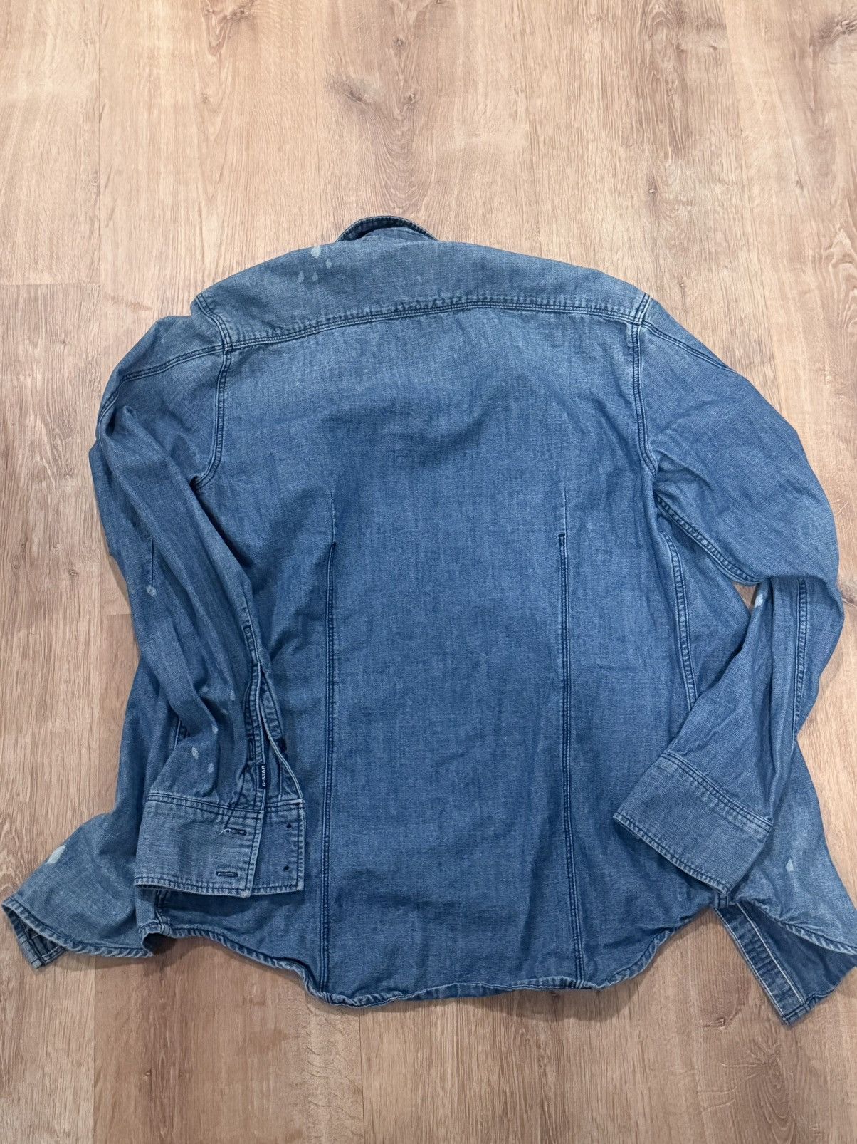 G-Star G-Star Slim Fit Denim Shirt Size Medium Size US M / EU 48-50 / 2 - 3 Thumbnail